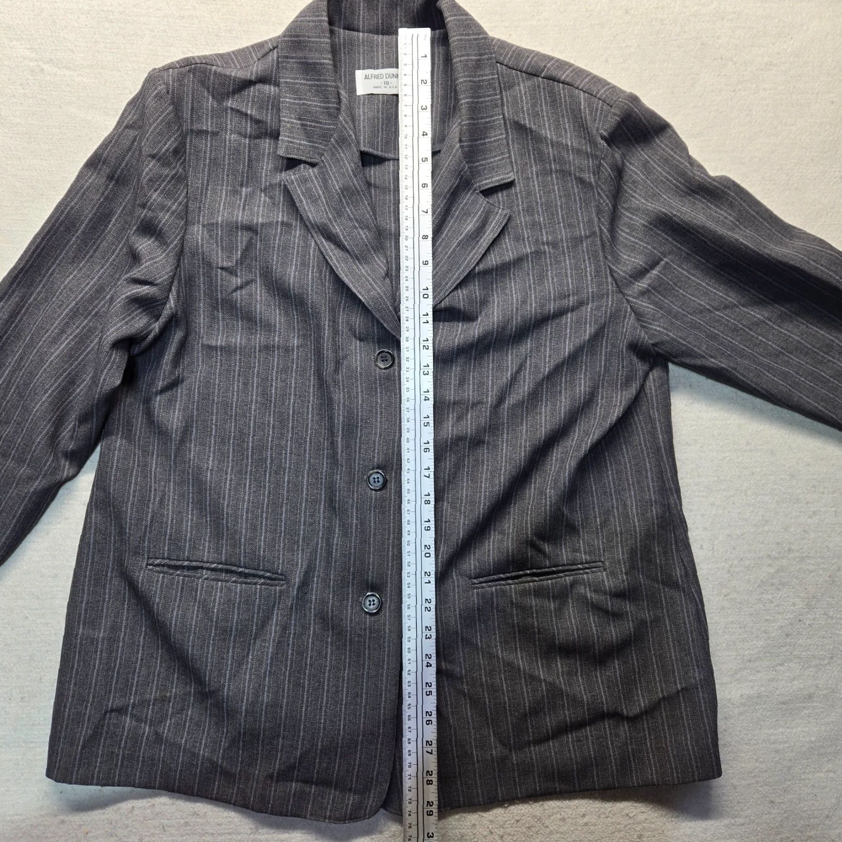 Vintage Alfred Dunner Black Dress Jacket Coat Adult Women's Size 18 18 Black Alfred Dunner Dress Jacket Coat Women Adult Size 18 Black Size XXL / US 16-18 / IT 52-54 - 7 Thumbnail