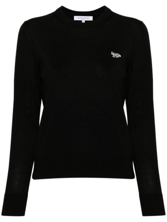 Maison Kitsune MAISON KITSUNE Women Sweater MW00816 KT1036P199 Black Size S / US 4 / IT 40 - 1 Thumbnail