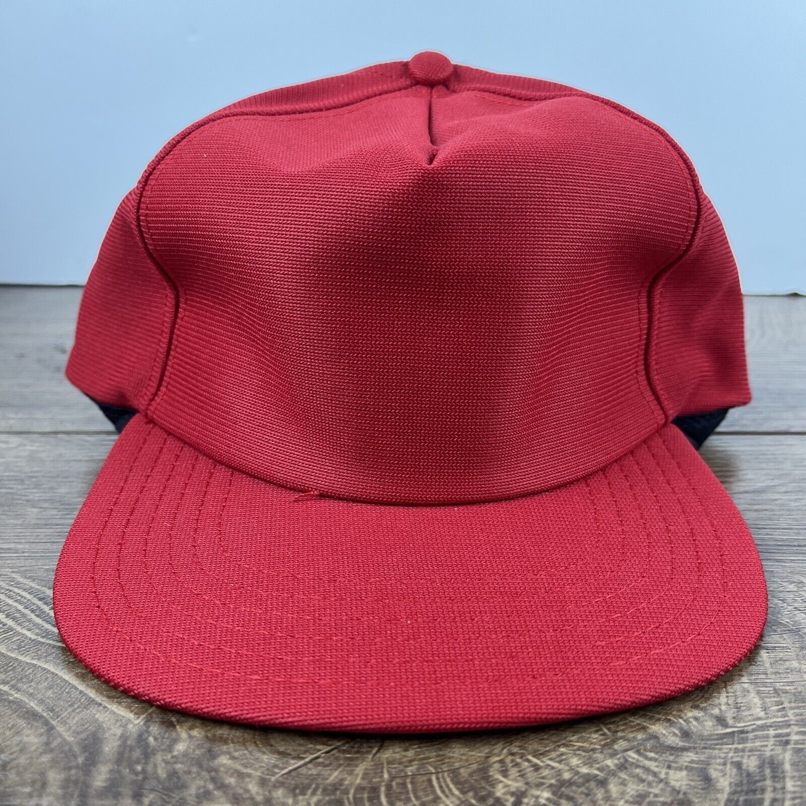 Other Red Trucker Baseball Hat Red Hat Adjustable Adult Size Hat R Size ONE SIZE - 2 Thumbnail