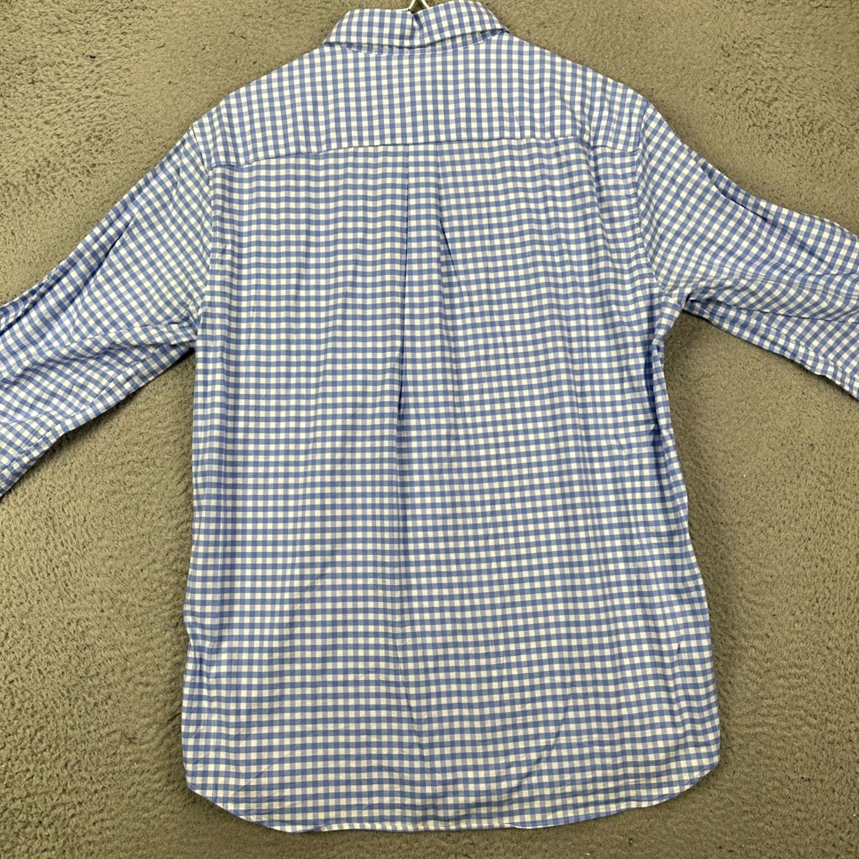 Vineyard Vines Vineyard Vines Button-Up Shirt Mens Small Blue Gingham Check Performance OTG Casual Workwear Shorts? Size US S / EU 44-46 / 1 - 3 Thumbnail