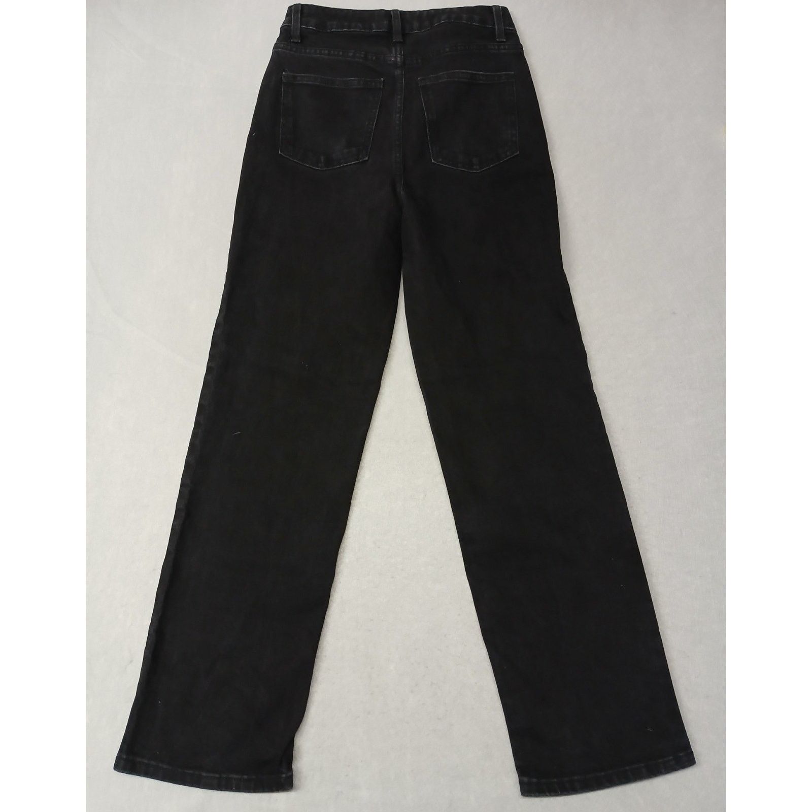 Other No Boundaries (2) Women's Black Relaxed Straight Fit Jeans Size 26" / US 2 / IT 38 - 11 Thumbnail