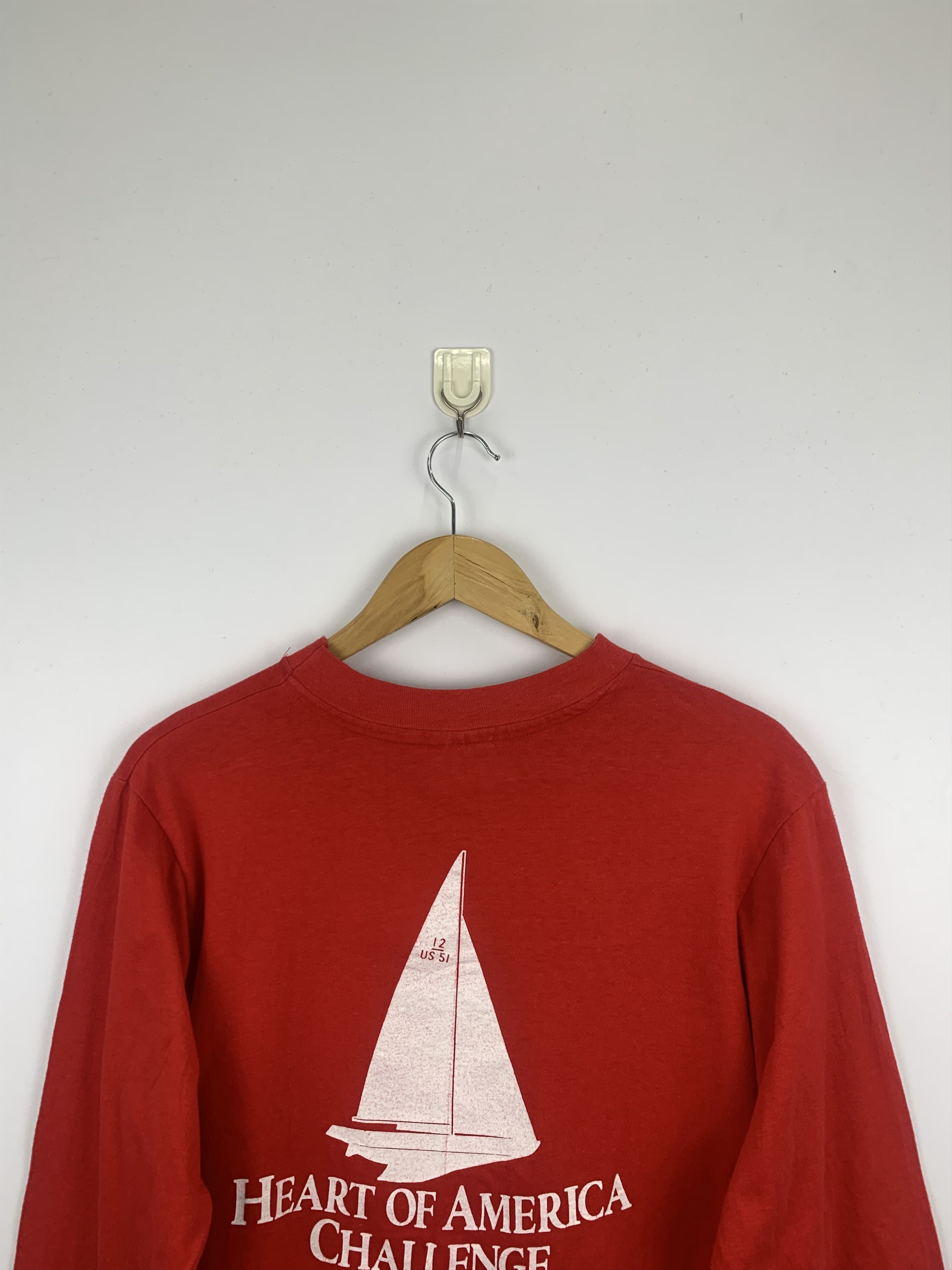 Vintage Vintage 80s Hawaii Yacht Long Sleeve Tee TA0075 Size US M / EU 48-50 / 2 - 4 Thumbnail
