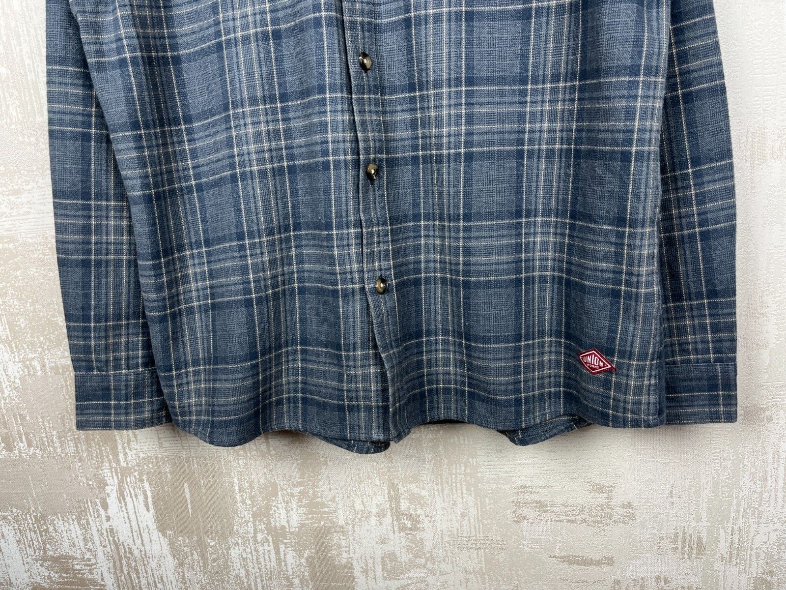 Other Union Works Inc Check Pockets Cotton Long Sleeve Shirt Size US L / EU 52-54 / 3 - 4 Thumbnail