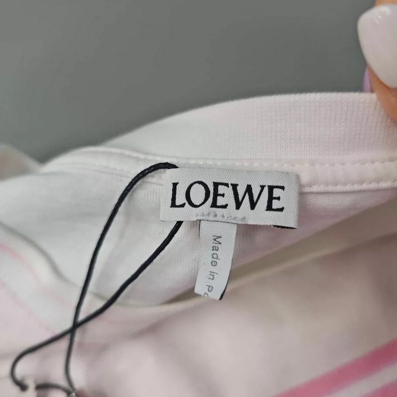 Loewe loewe white short sleeves 2504-Nextarrow Size US S / EU 44-46 / 1 - 5 Thumbnail