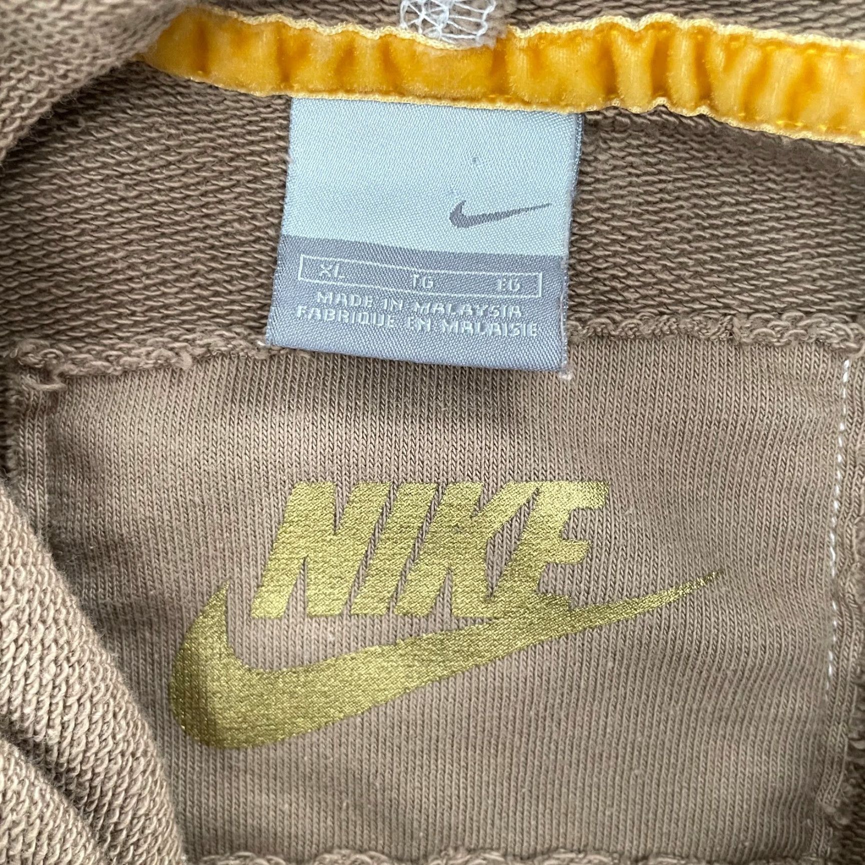 Nike VINTAGE Nike Country Jacket Womens XL Brown Full Zip Hoodie Ladies XL Jacket - Nike Hoodie - Brown - Full Zip - Pockets - Regular - Women Size XL / US 12-14 / IT 48-50 - 4 Thumbnail