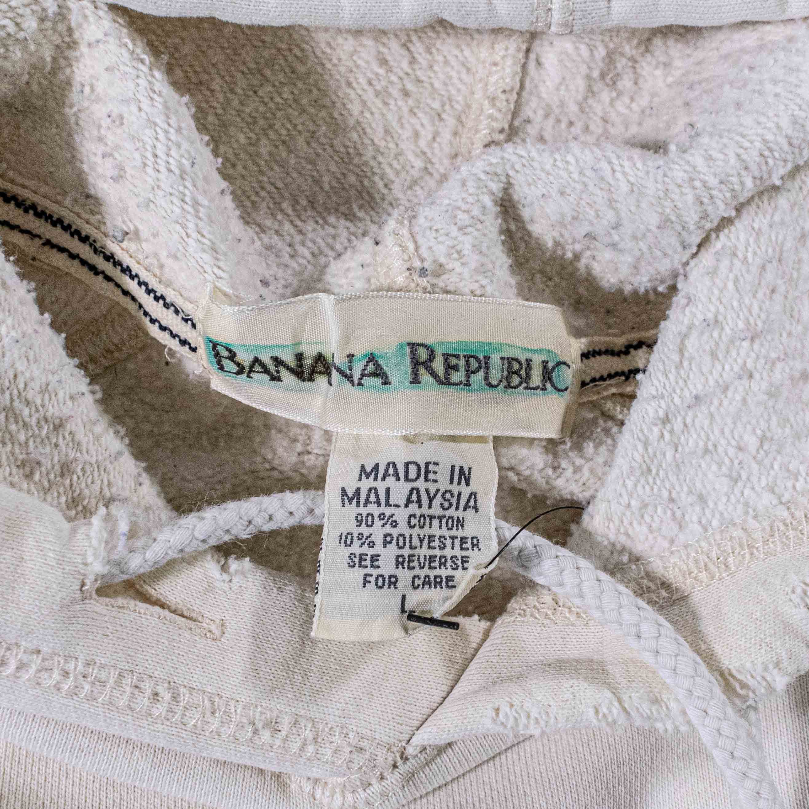 Banana Republic Vintage Banana Republic Authentic Classics Hoodie Sweatshirt Size US L / EU 52-54 / 3 - 12 Thumbnail