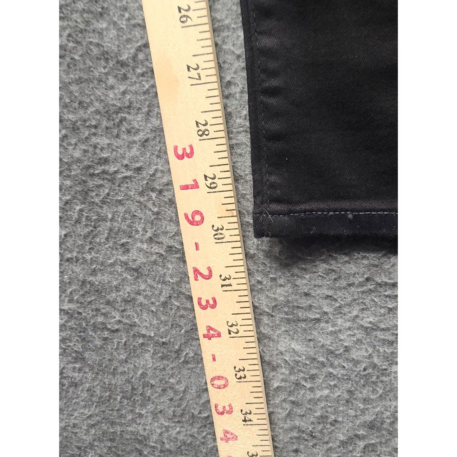 Levi's Levi's 311 Shaping Skinny Jeans Womens 33x30 Slim Mid Rise Black Stretch Denim Size 24" / US 00 / IT 34 - 6 Thumbnail