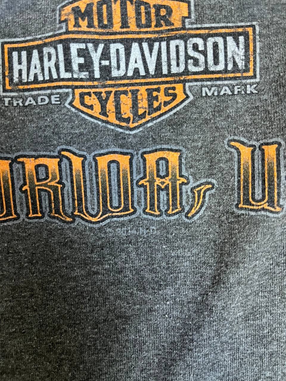 Vintage Men’s vintage overprint logo Harley Davidson tee Size US L / EU 52-54 / 3 - 8 Thumbnail