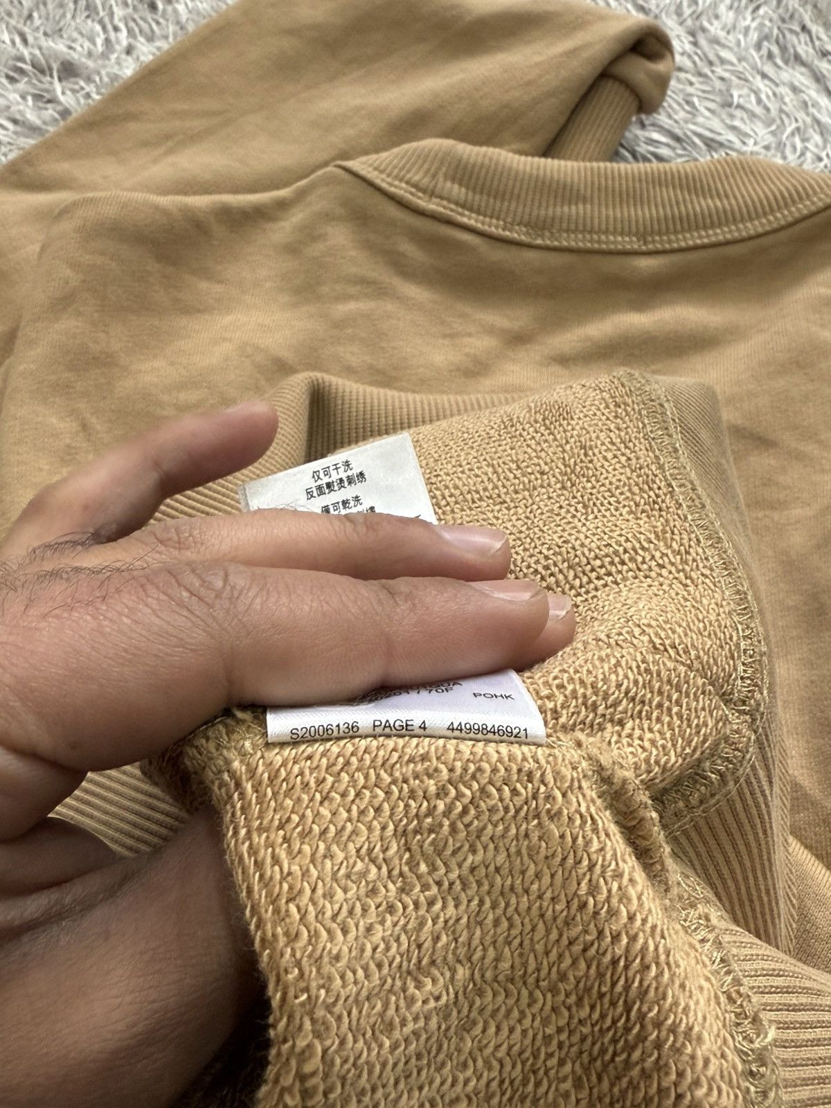 Burberry Burberry Monogram Motif Check Panel Sweatshirt Size US M / EU 48-50 / 2 - 21 Thumbnail