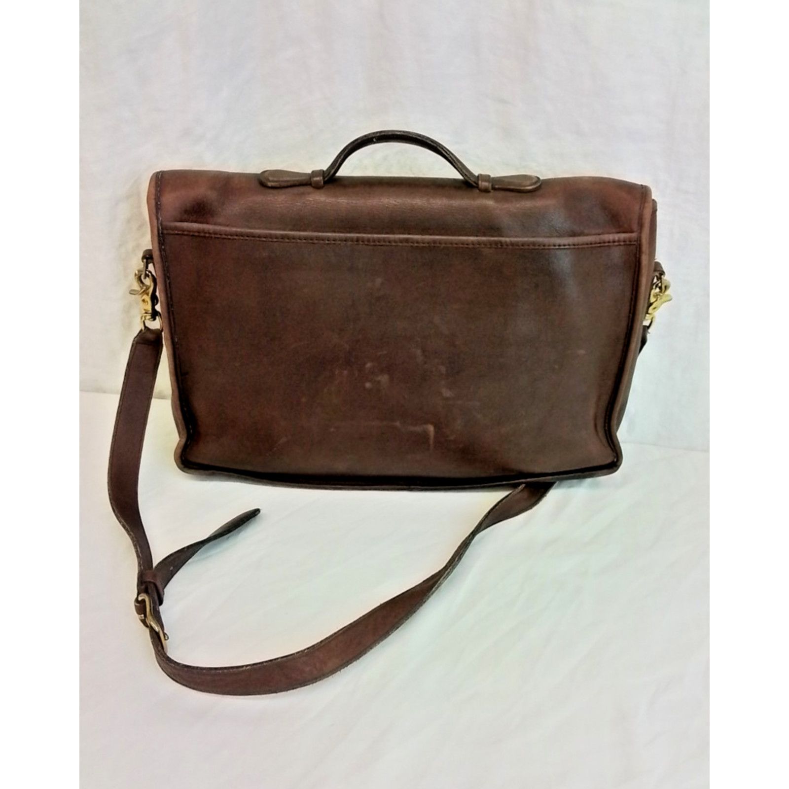 Coach Coach Leather Lexington Briefcase Messenger Mahogany VTG 90s Size ONE SIZE - 4 Thumbnail
