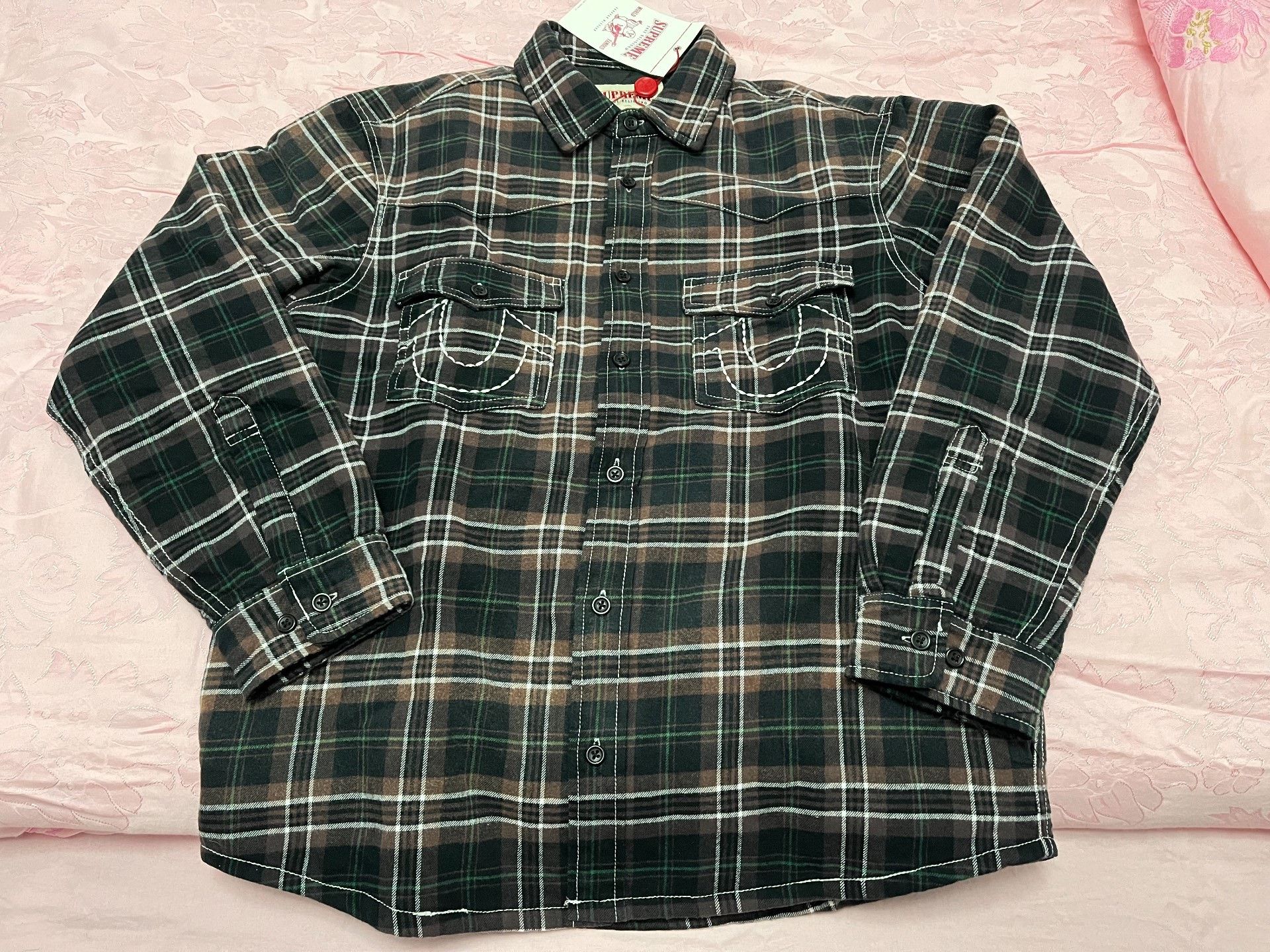 Supreme Supreme 25FW True Religion Padded Shirt Jacket Size US S / EU 44-46 / 1 - 1 Thumbnail