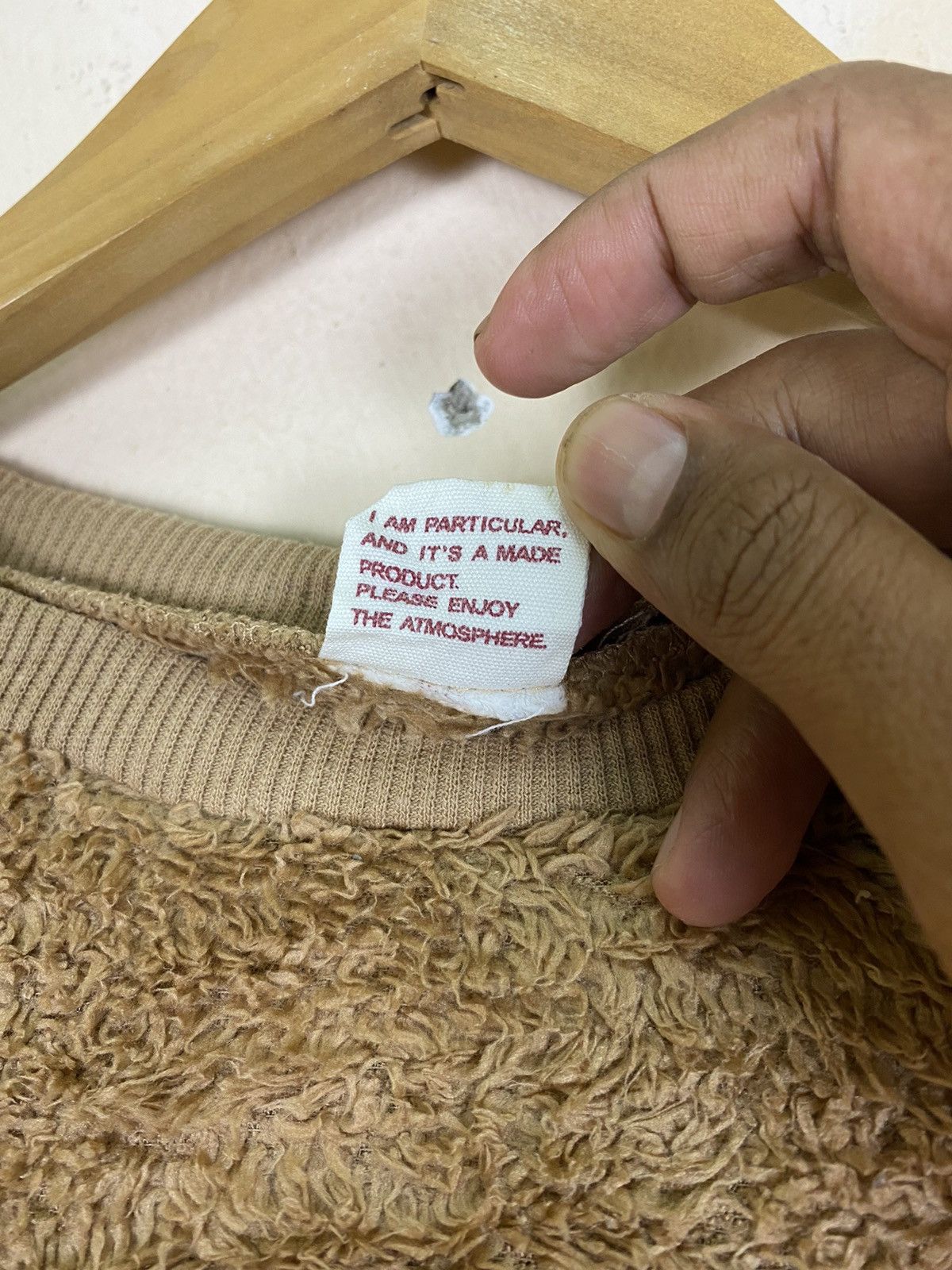 Japanese Brand Japanese Brand USA5Style Big Font Sherpa Sweater Size US M / EU 48-50 / 2 - 9 Thumbnail