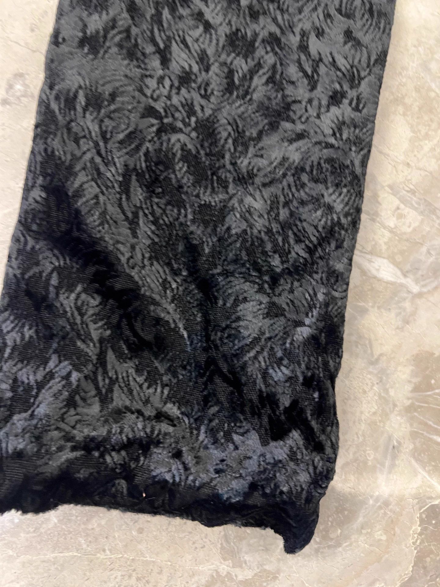 Saint Laurent Paris SLP Leopard Jacquard Bootcut Velvet Flared Pants Size 25" / US 0 / IT 36 - 7 Thumbnail