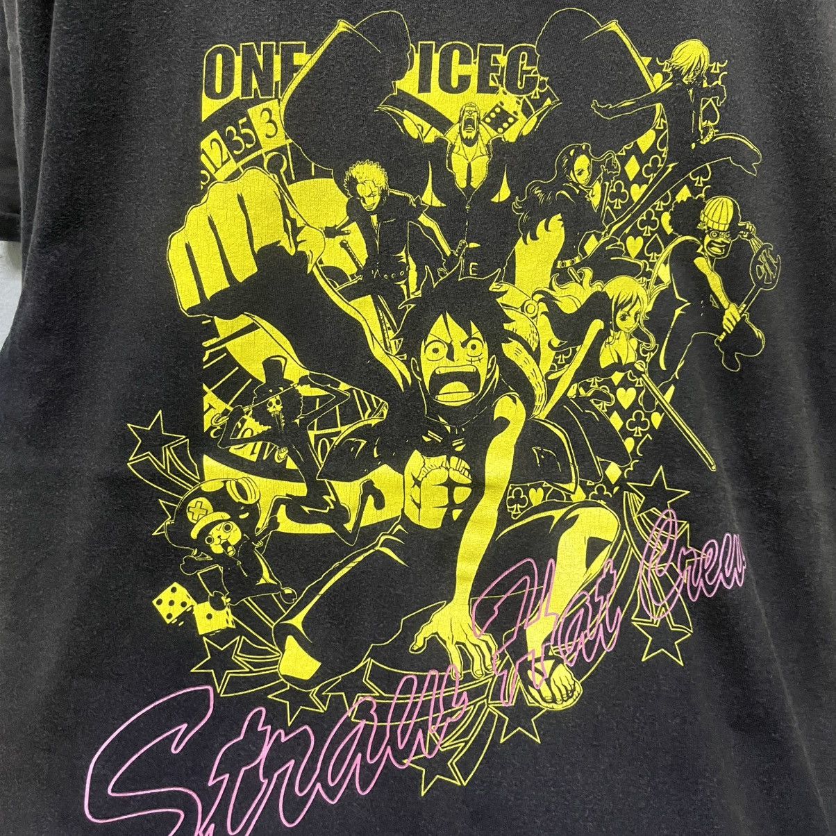 One Piece Sunfaded One Piece StrawHat Crew Gold Film Tees Size US M / EU 48-50 / 2 - 5 Thumbnail