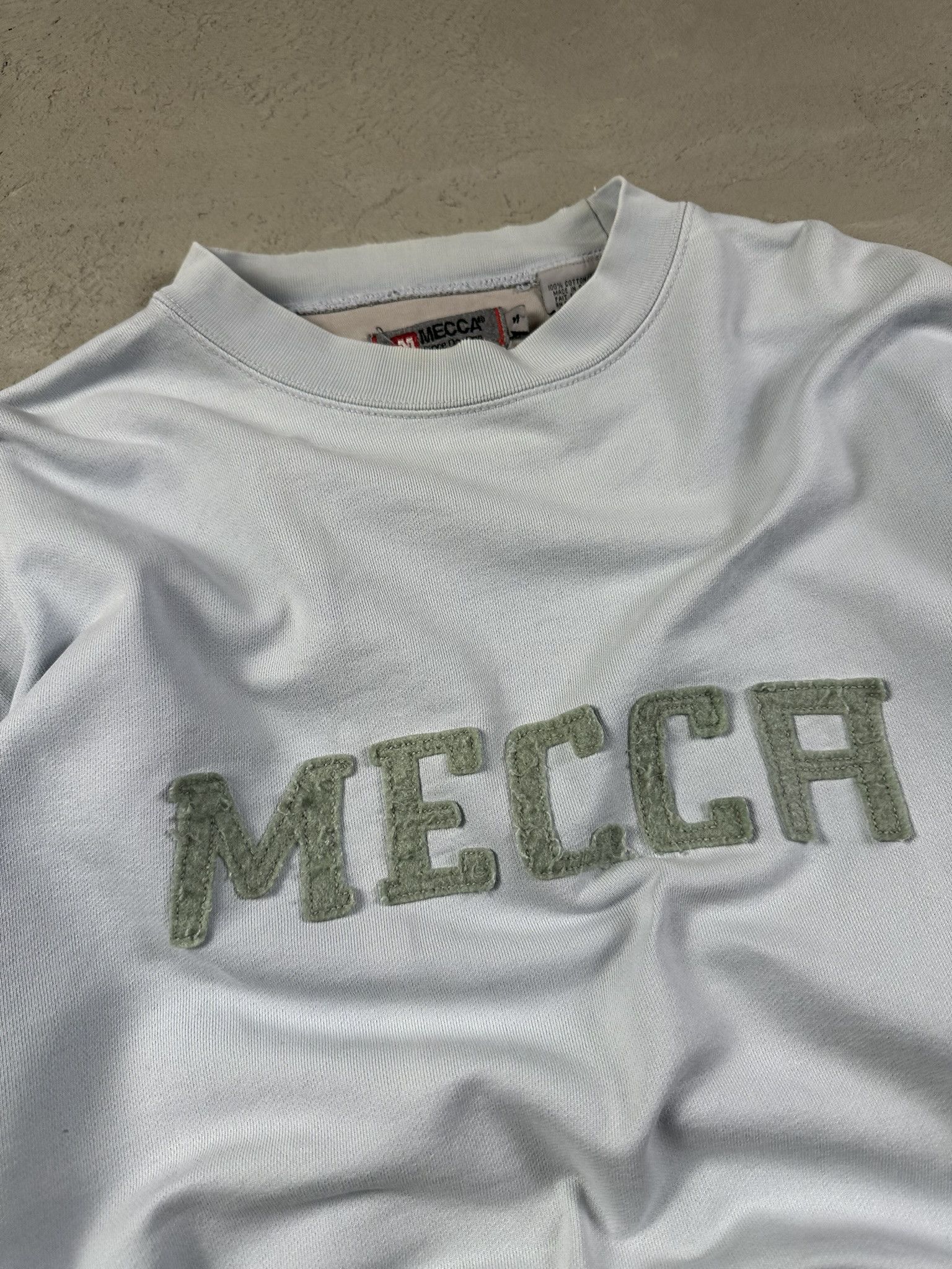 Mecca 2000s Mecca Hiphop Logo Spellout Boxy Crewneck Size US M / EU 48-50 / 2 - 8 Thumbnail