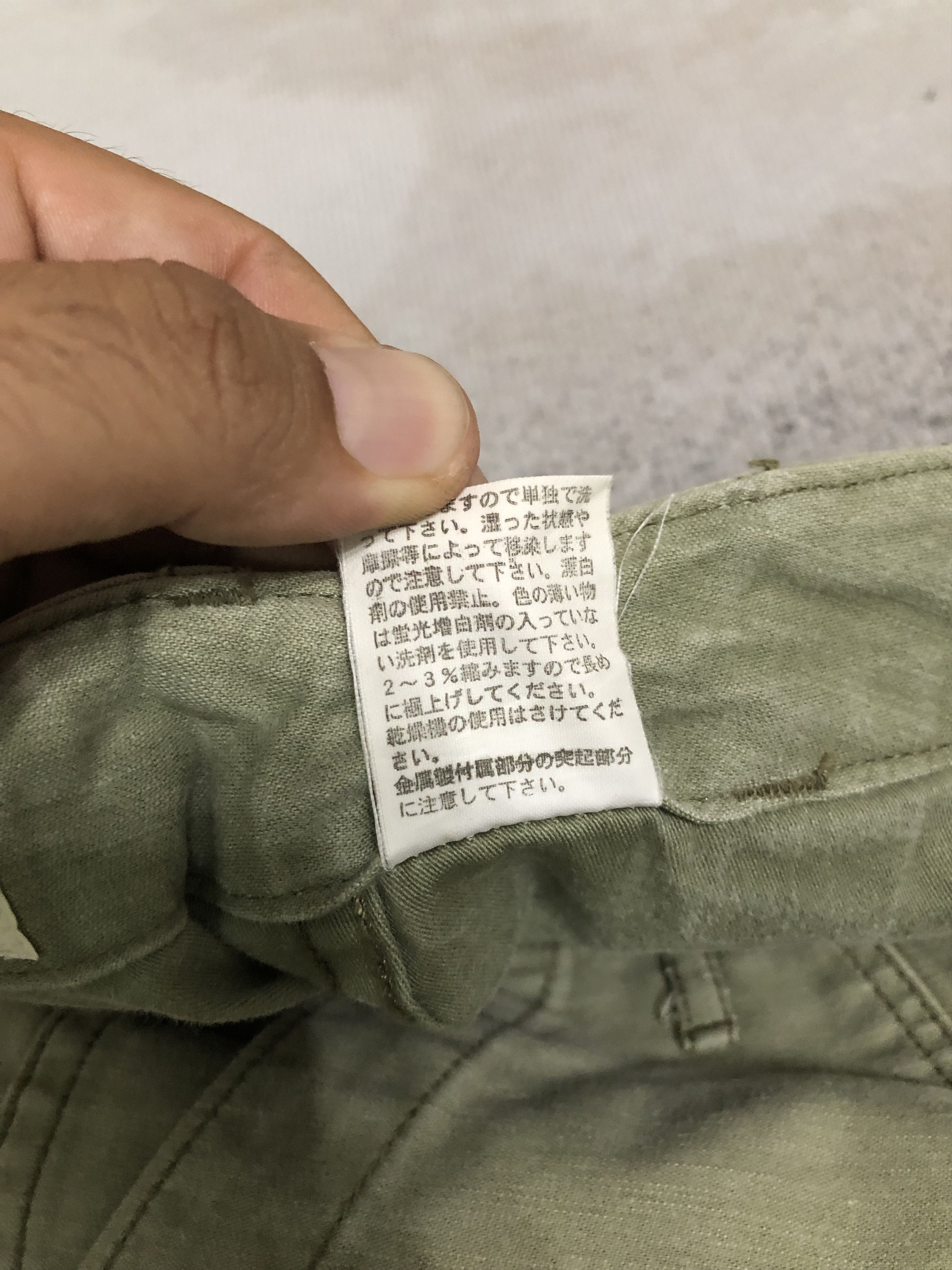 Orslow Orslow Fatigue Buckle Back Military Nice Faded Condition Size US 28 / EU 44 - 6 Thumbnail