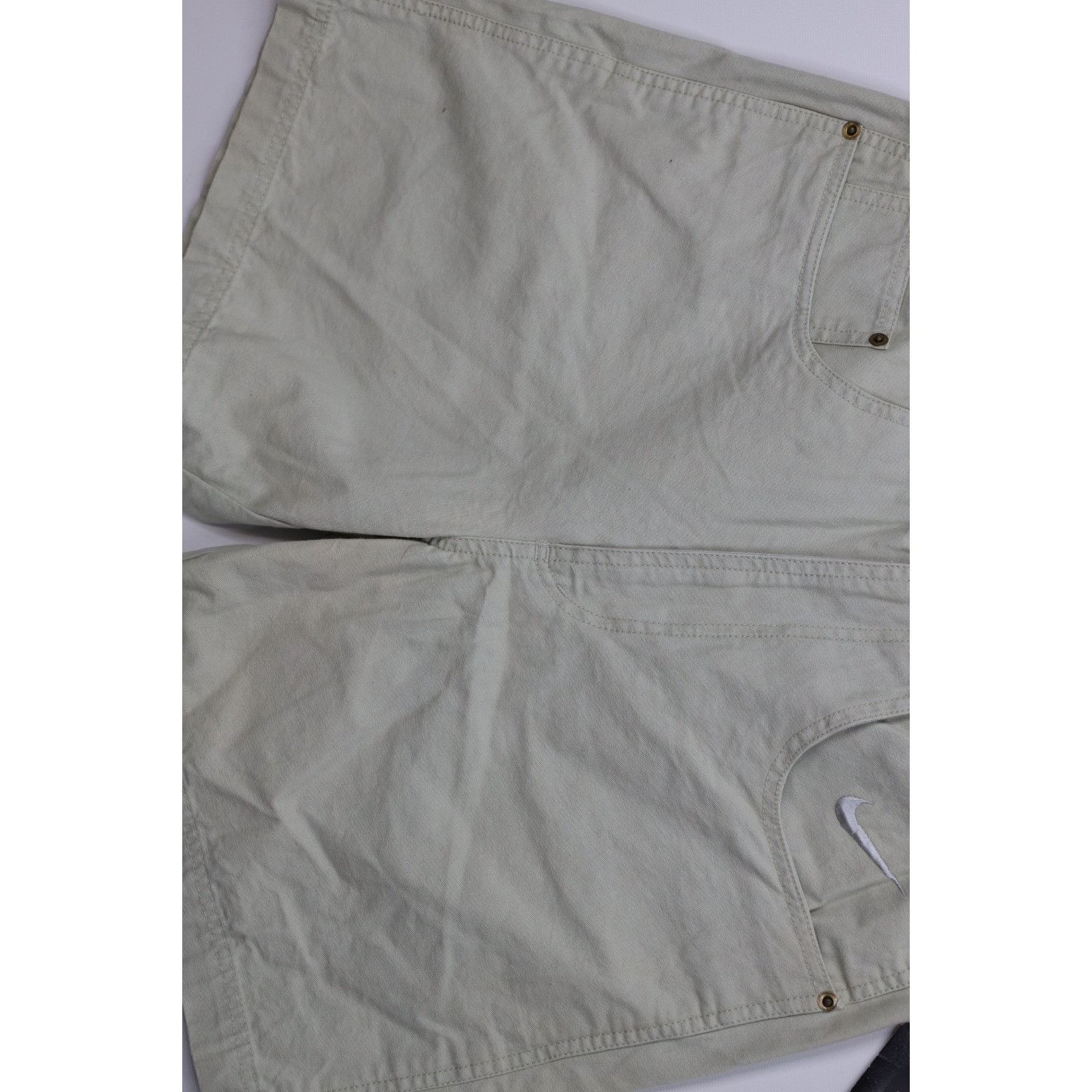 Nike Deadstock Vintage 90s Nike Travis Scott Mini Swoosh Shorts Size US 30 / EU 46 - 4 Thumbnail