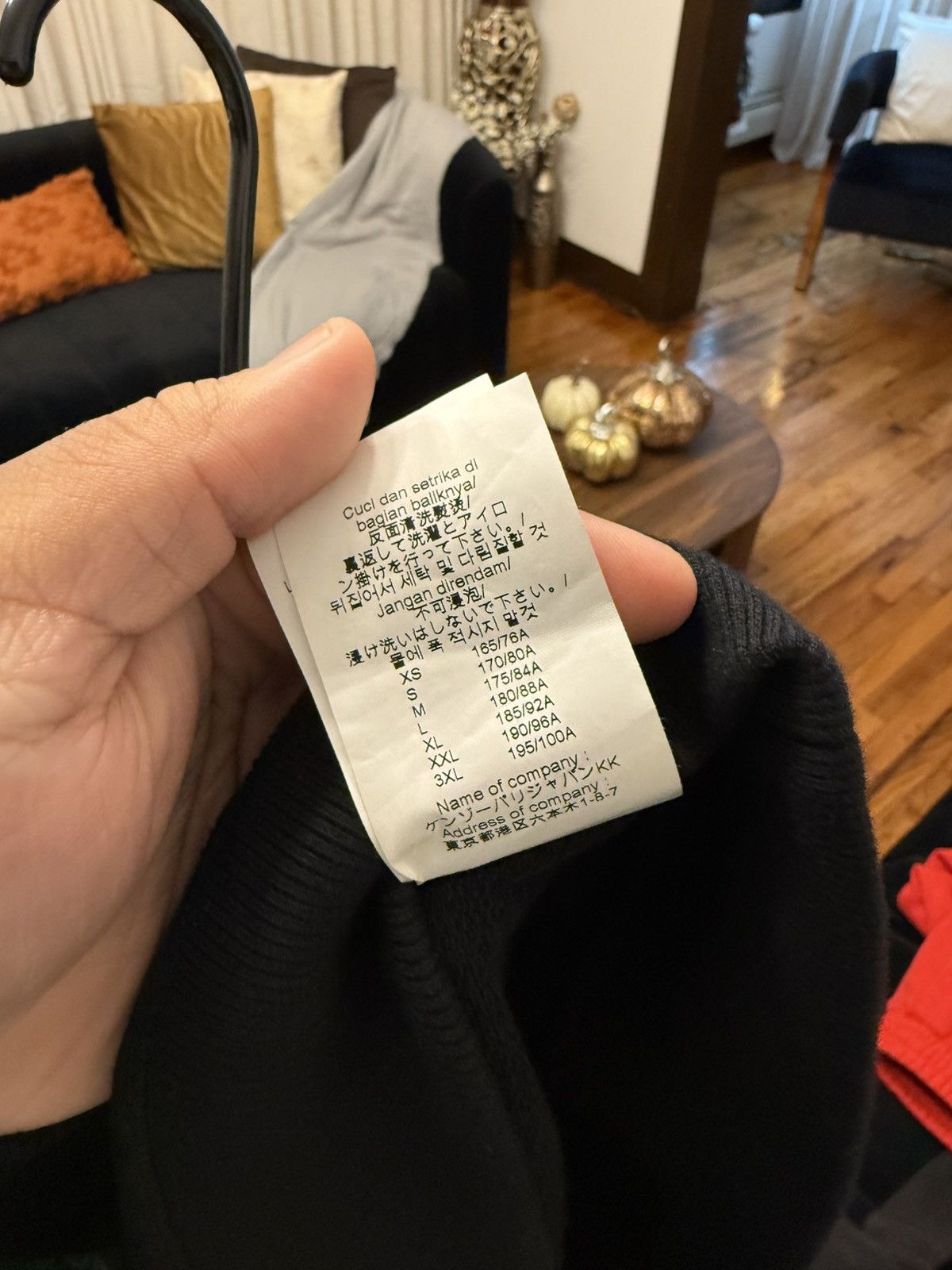 Kenzo Kenzo Paris Long Sleeve Size Xl Size US XL / EU 56 / 4 - 10 Thumbnail