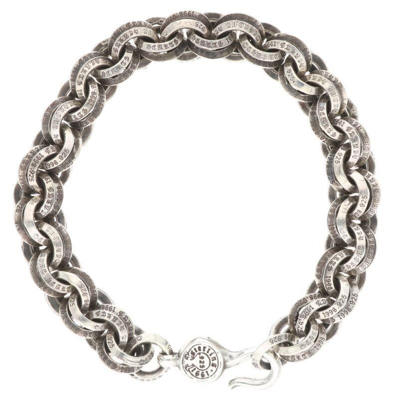 Chrome Hearts Chrome Hearts Double B Ring Silver Bracelet Size ONE SIZE - 2 Thumbnail