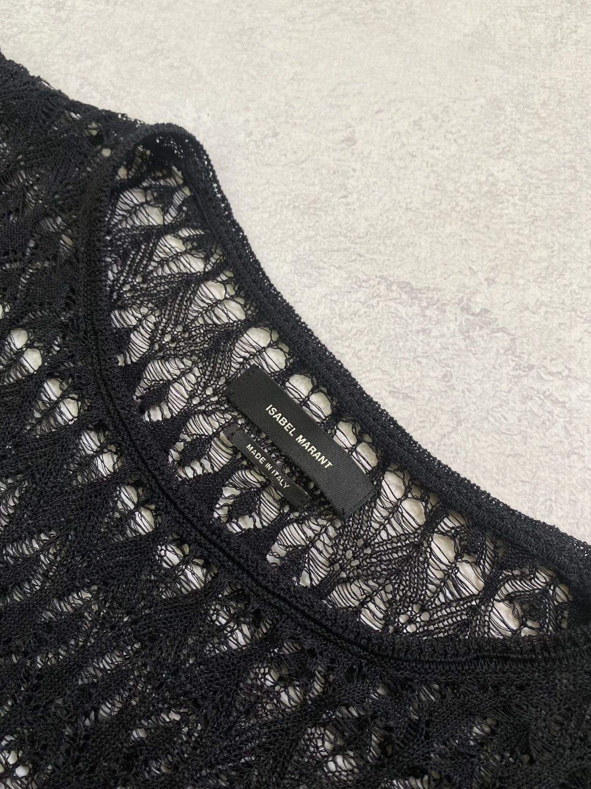 Isabel Marant Isabel Marant Black Lace Slip Knee Lenght Dress Size 40 Size S / US 4 / IT 40 - 7 Thumbnail