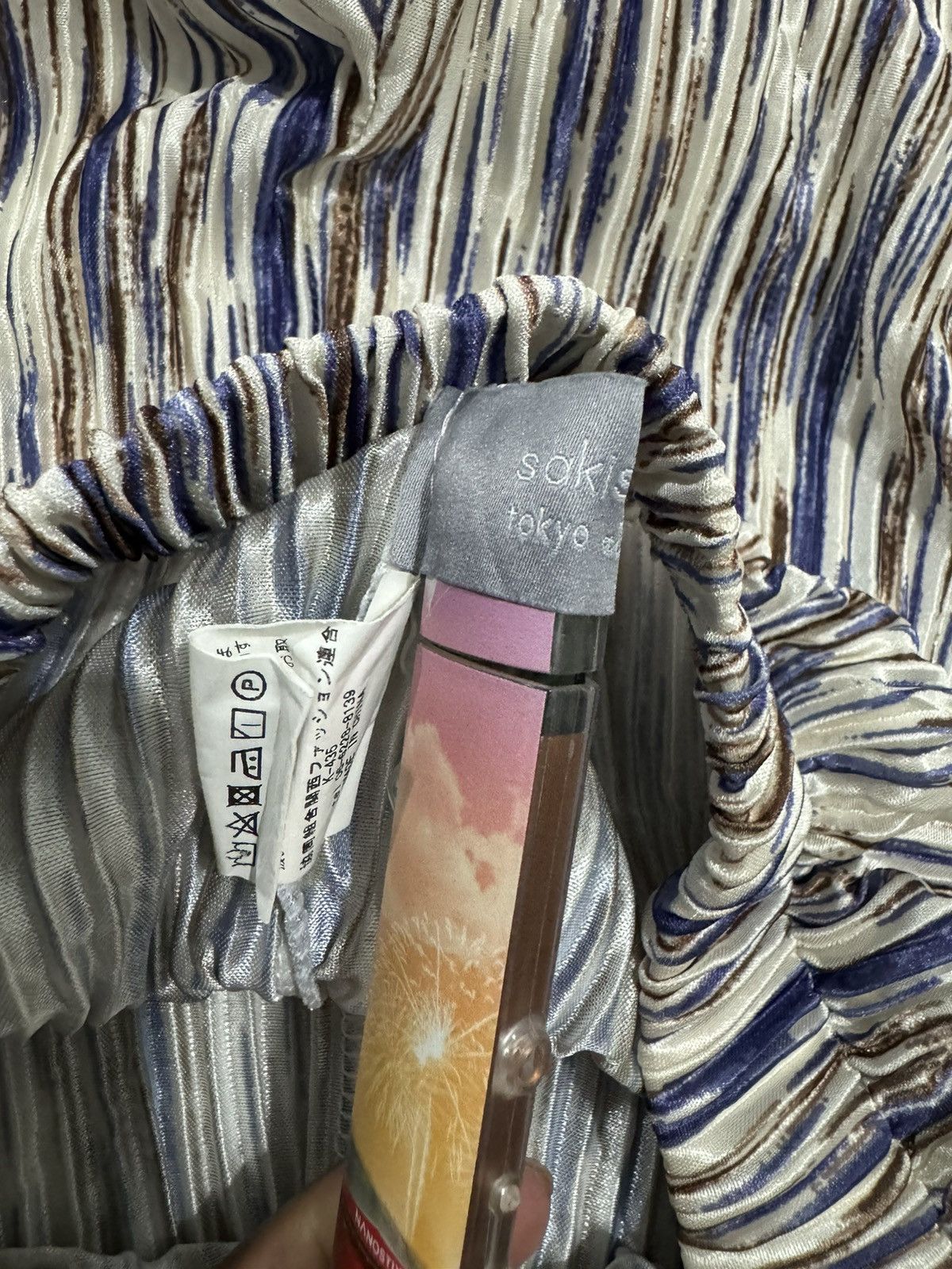 Designer × Japanese Brand Japanese Designer Brand Sakishima Pleats Pants Nice Design Size 29" - 9 Thumbnail