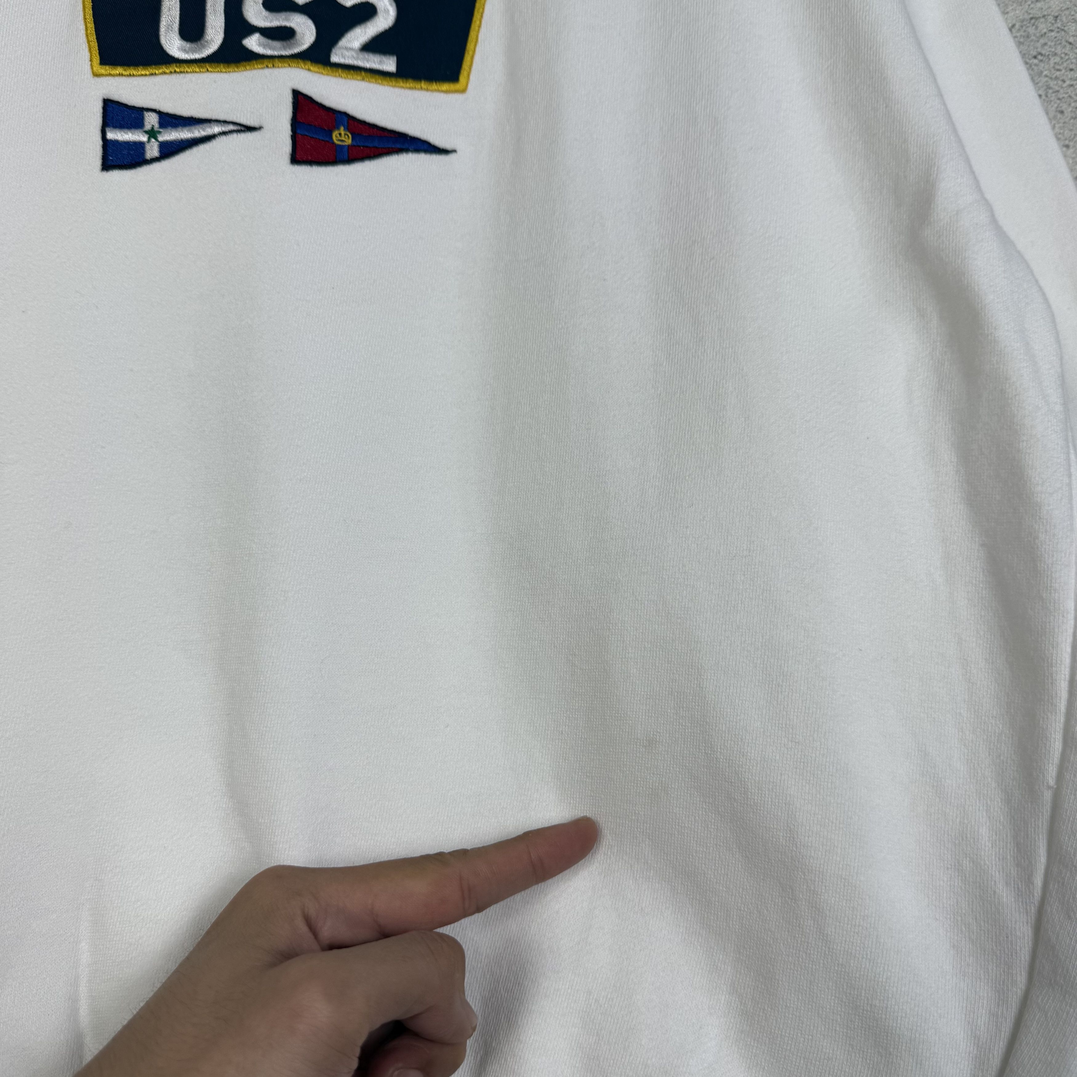 Nautica Vintage Nautica J-Class Racing Sweatshirt Crewneck Size US L / EU 52-54 / 3 - 3 Thumbnail