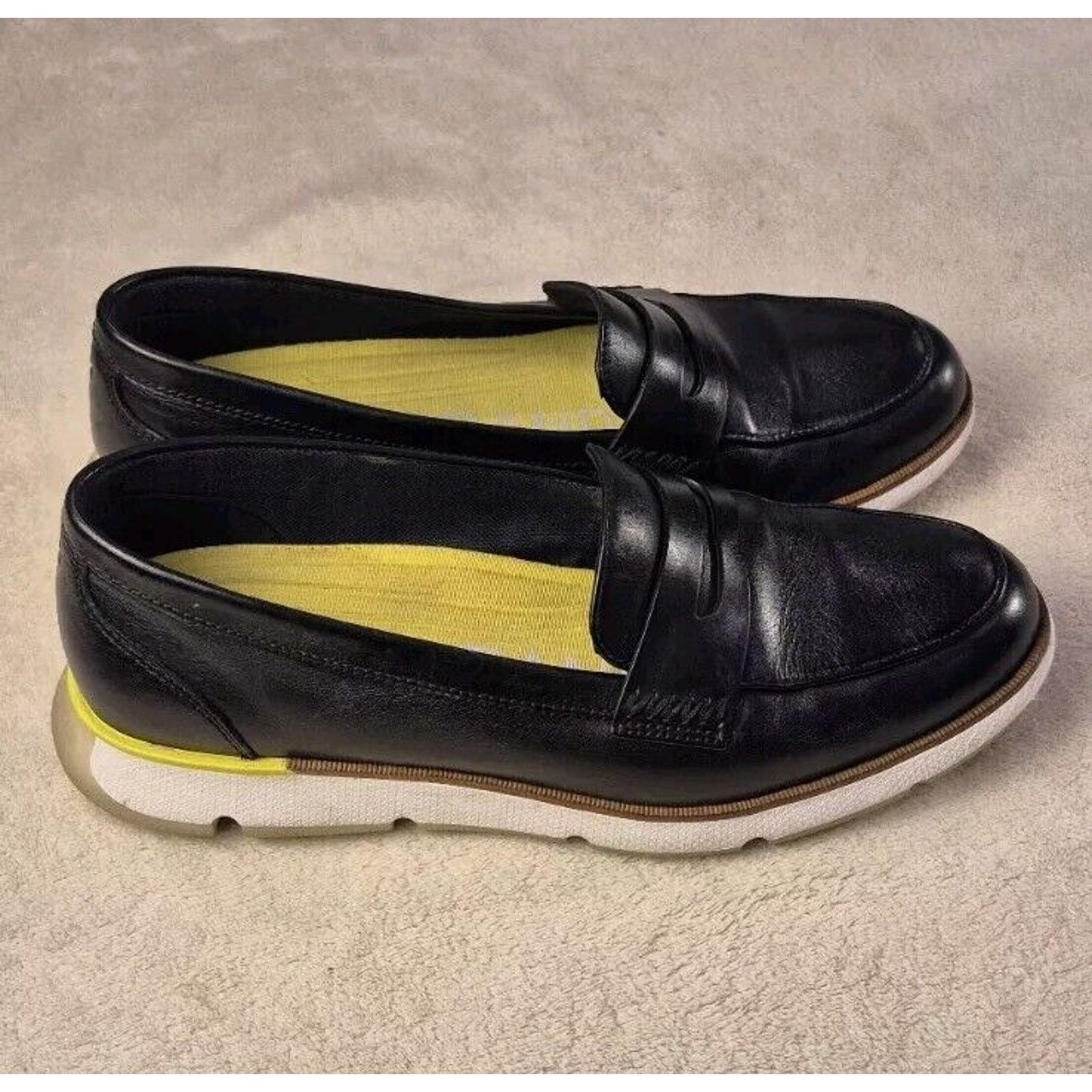 Cole Haan Cole Haan Womens Shoes 4. Zerogrand Loafer Black Leather 8.5 Size US 8.5 / IT 38.5 - 3 Thumbnail