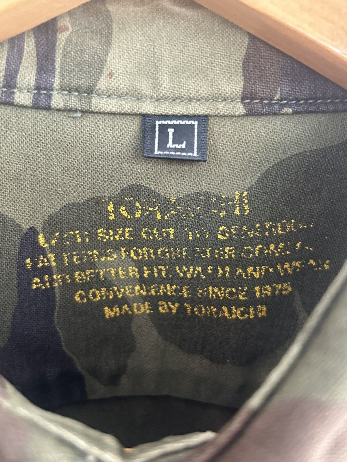 Japanese Brand Toraichi Japan Camo Workshirt Size US L / EU 52-54 / 3 - 3 Thumbnail