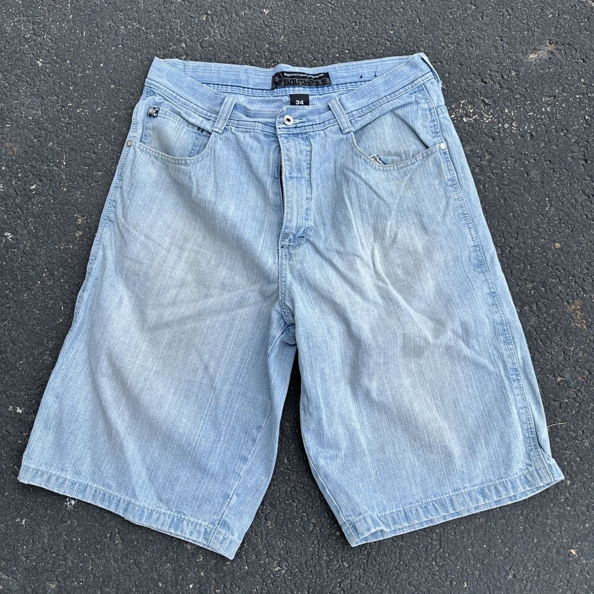 Southpole Vintage Southpole jean shorts Size US 34 / EU 50 - 2 Thumbnail