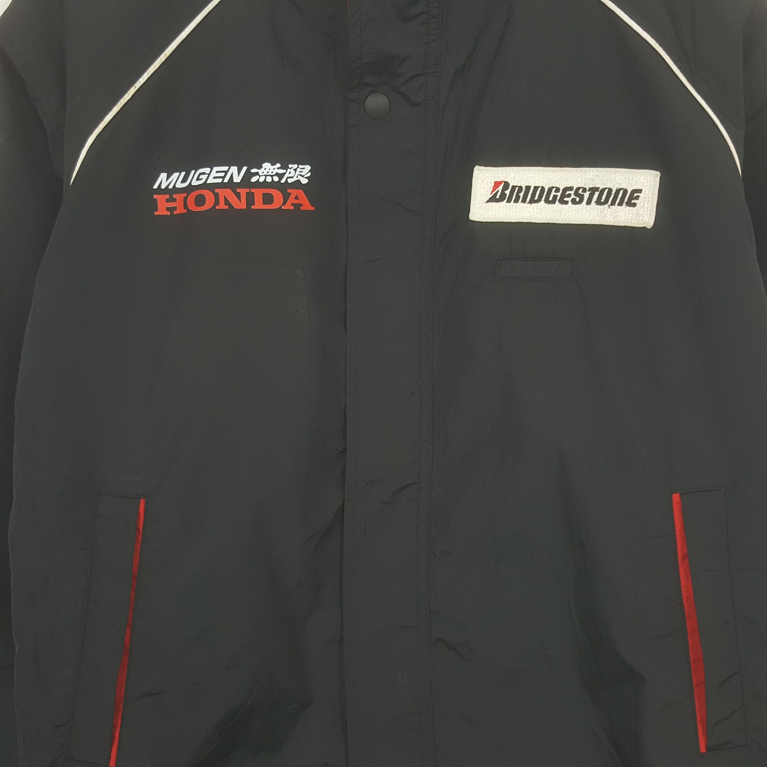 Japanese Brand Vintage Bridgestone x Custom Mugen Honda Windbreaker Jacket Size US M / EU 48-50 / 2 - 4 Thumbnail