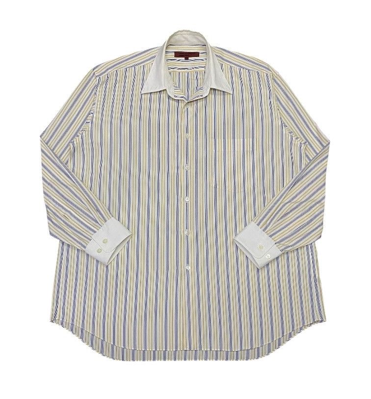 Comme des Garcons Comme Des Garçons Homme Deux AD2001 Striped Long Sleeve Size US S / EU 44-46 / 1 - 4 Thumbnail