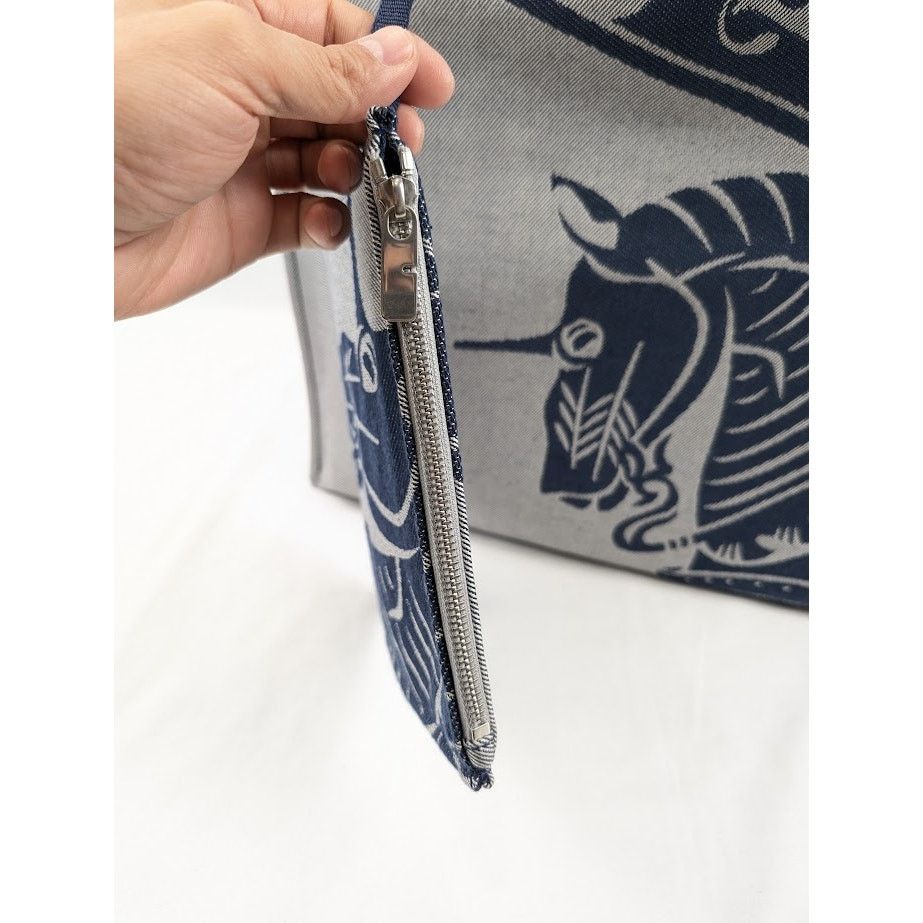 Burberry o1rshd1 Size : OS / Canvas Square Tote Bag in Multicolor Size ONE SIZE - 15 Thumbnail