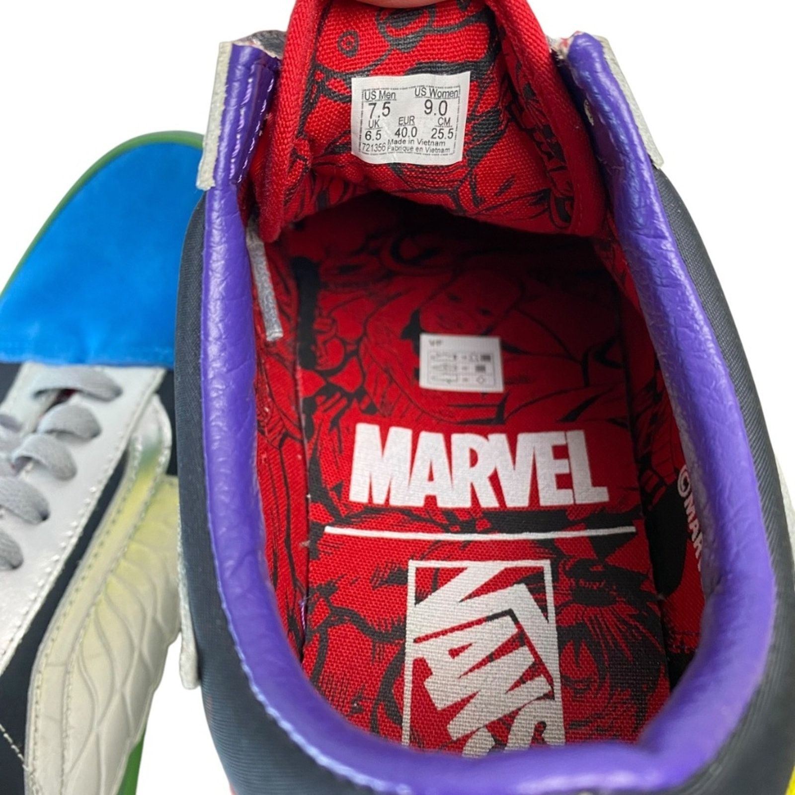 Vans VANS x Marvel Vans Off The Wall Men's Old Skool Shoes Sz 7.5 Size US 7.5 / EU 40-41 - 9 Thumbnail