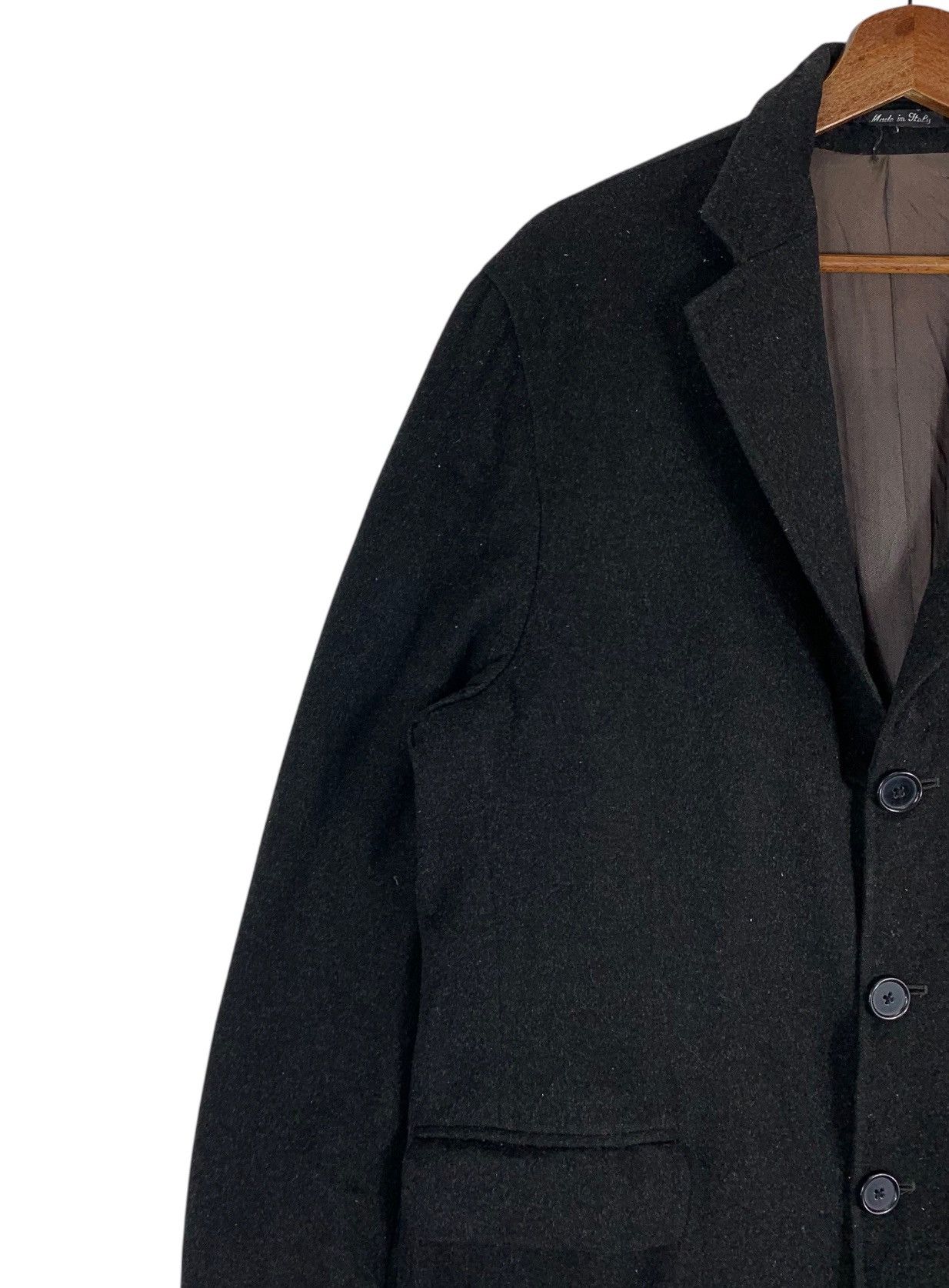 Loro Piana VINTAGE LORO PIANA WOOL OVERCOAT JACKET Size US L / EU 52-54 / 3 - 8 Thumbnail