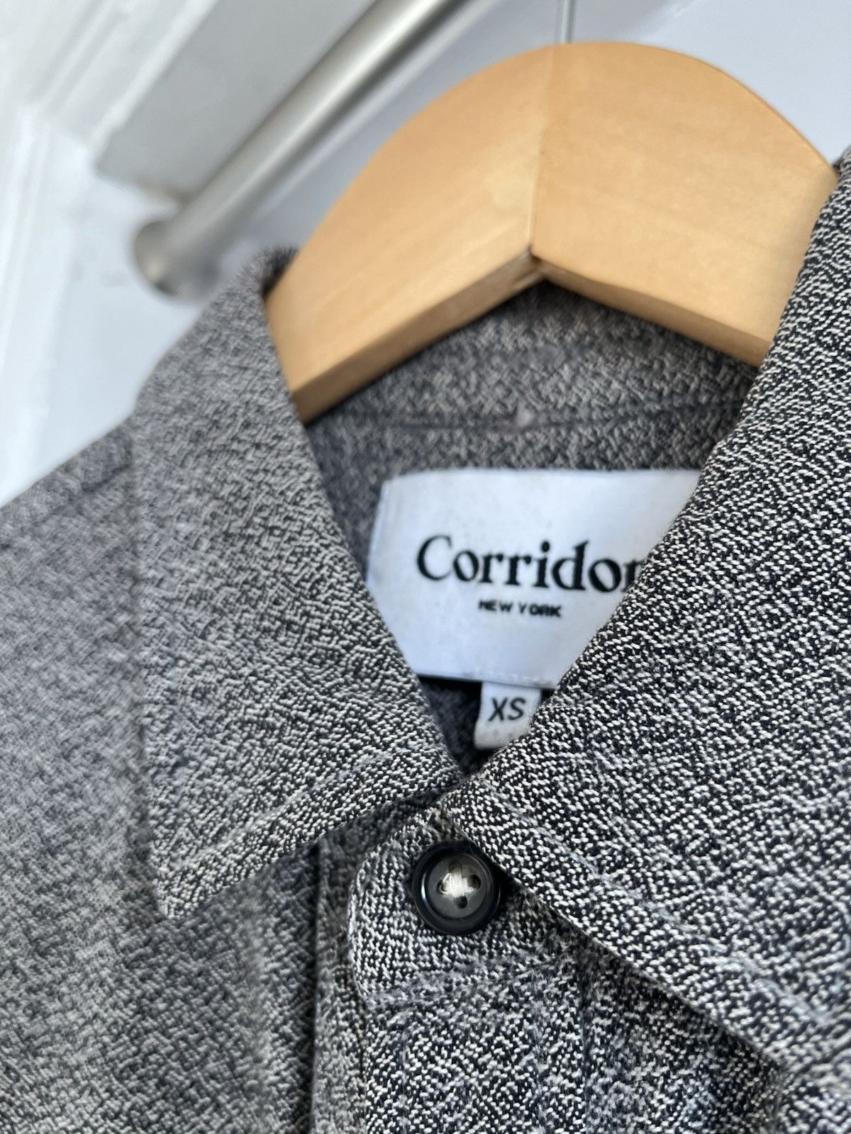 Corridor Corridor Jasper Yarn Charcoal Grey Shirt (AW19 collection) Size US XS / EU 42 / 0 - 2 Thumbnail
