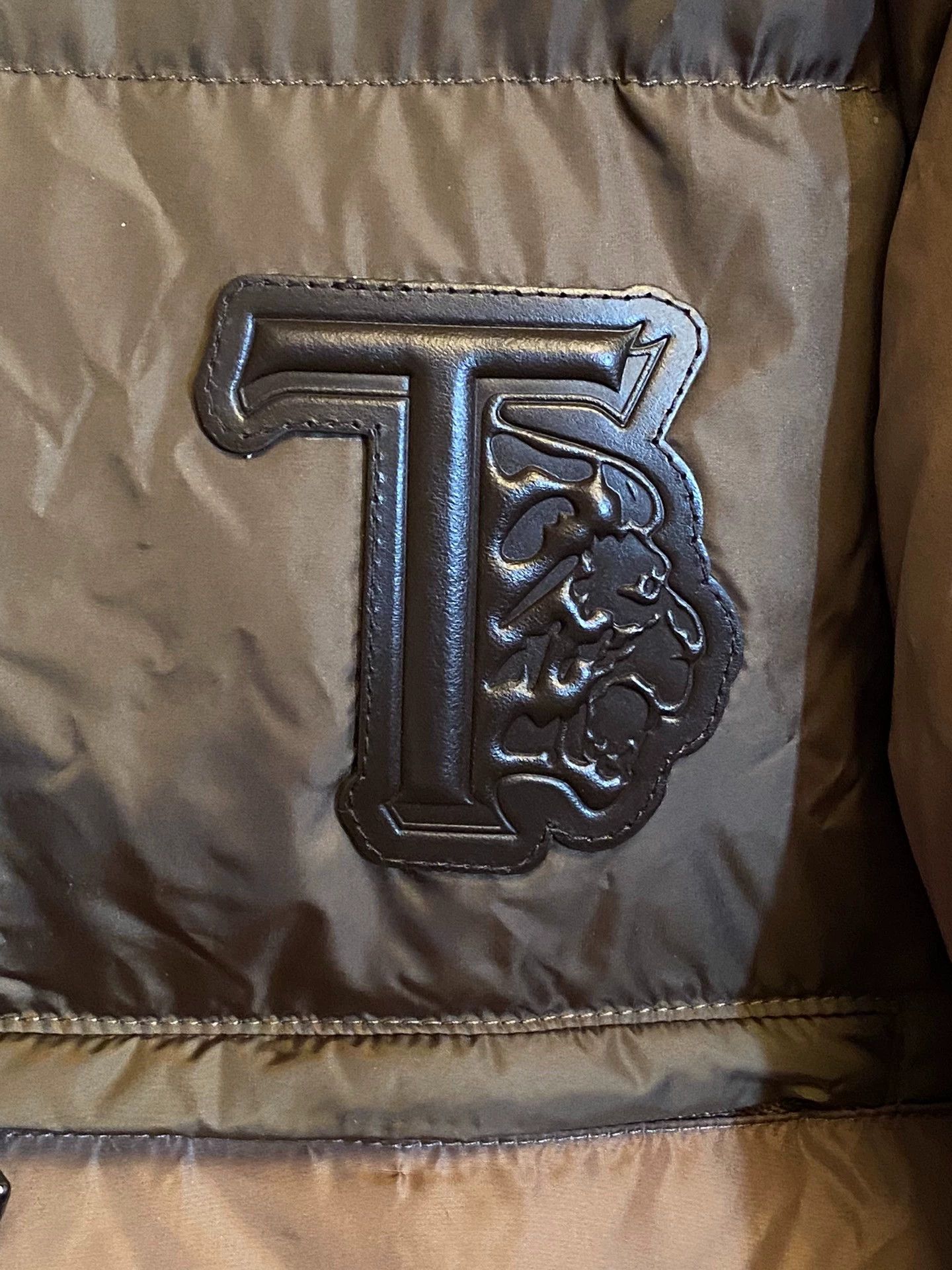 Tod's TODS Runway 90% Down Italian L Leather Tag Jacket Size US L / EU 52-54 / 3 - 3 Thumbnail