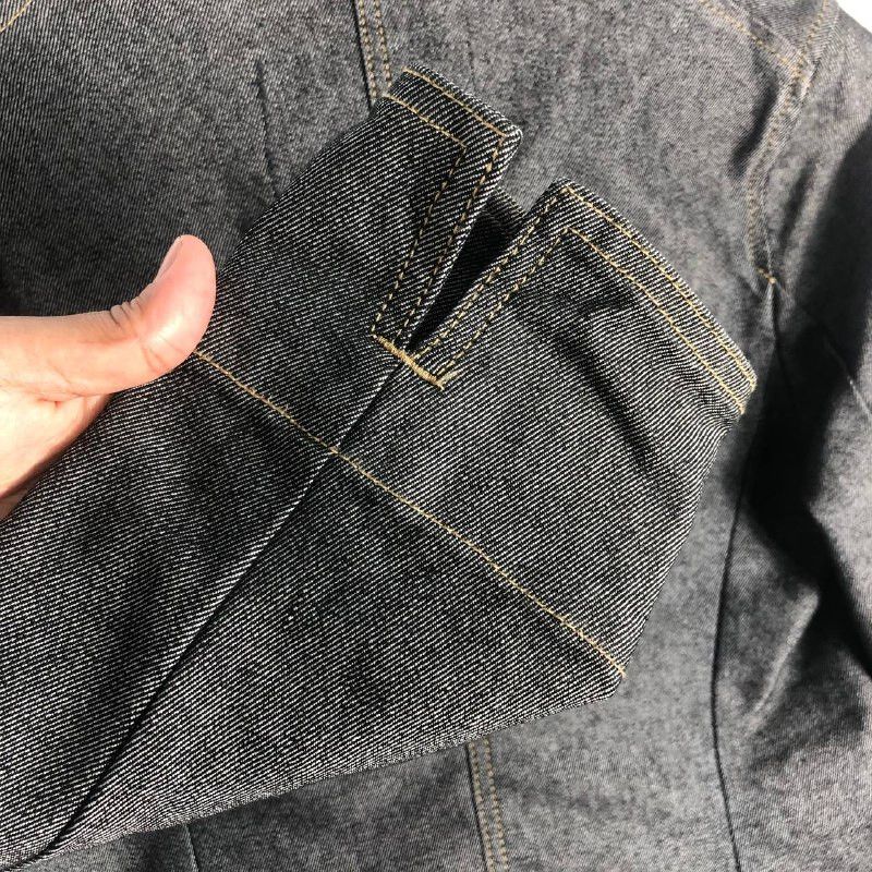 Paul Stuart Paul Stuart New York Denim Blazer Size M / US 6-8 / IT 42-44 - 8 Thumbnail