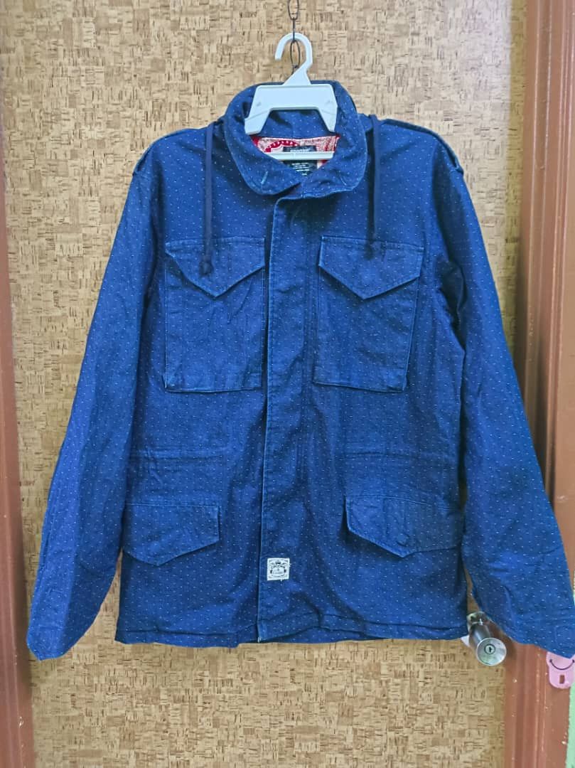 Crooks & Castles Rare Crooks & Castles M65 Field Parka Denim Hoodie Jacket Size US M / EU 48-50 / 2 - 1 Thumbnail
