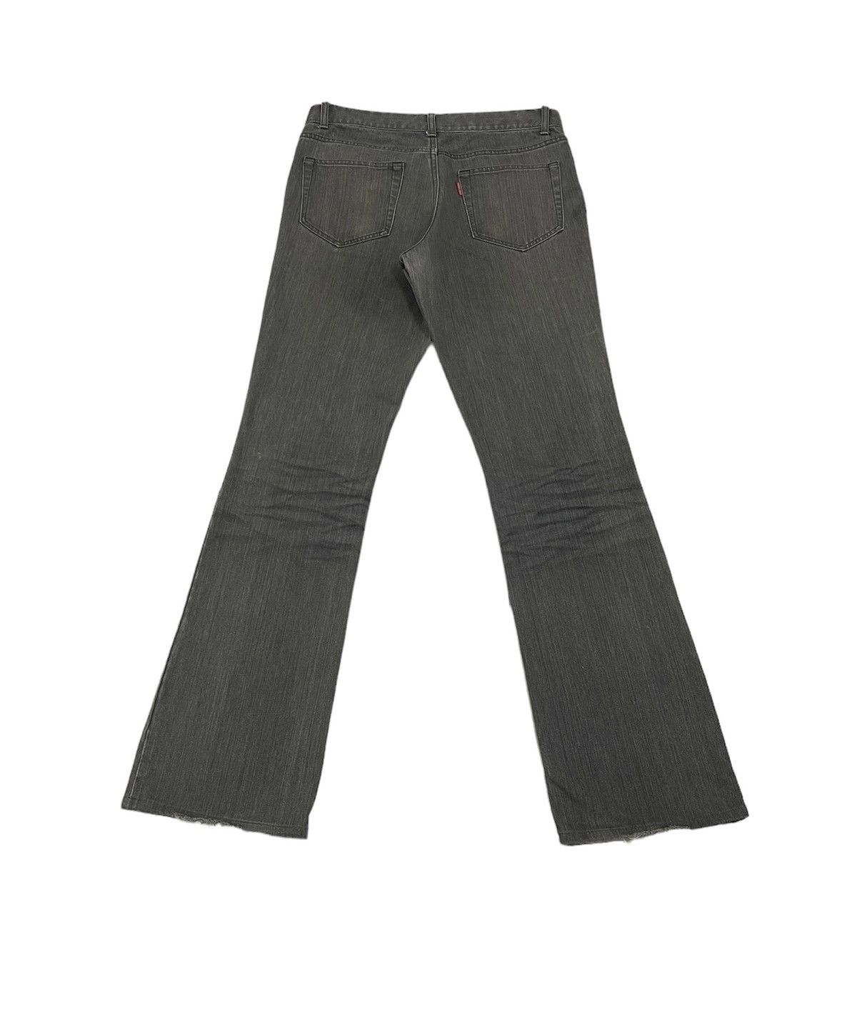 Tornado Mart Tornado Mart Japan Flare Distressed Jeans Size US 32 / EU 48 - 2 Thumbnail