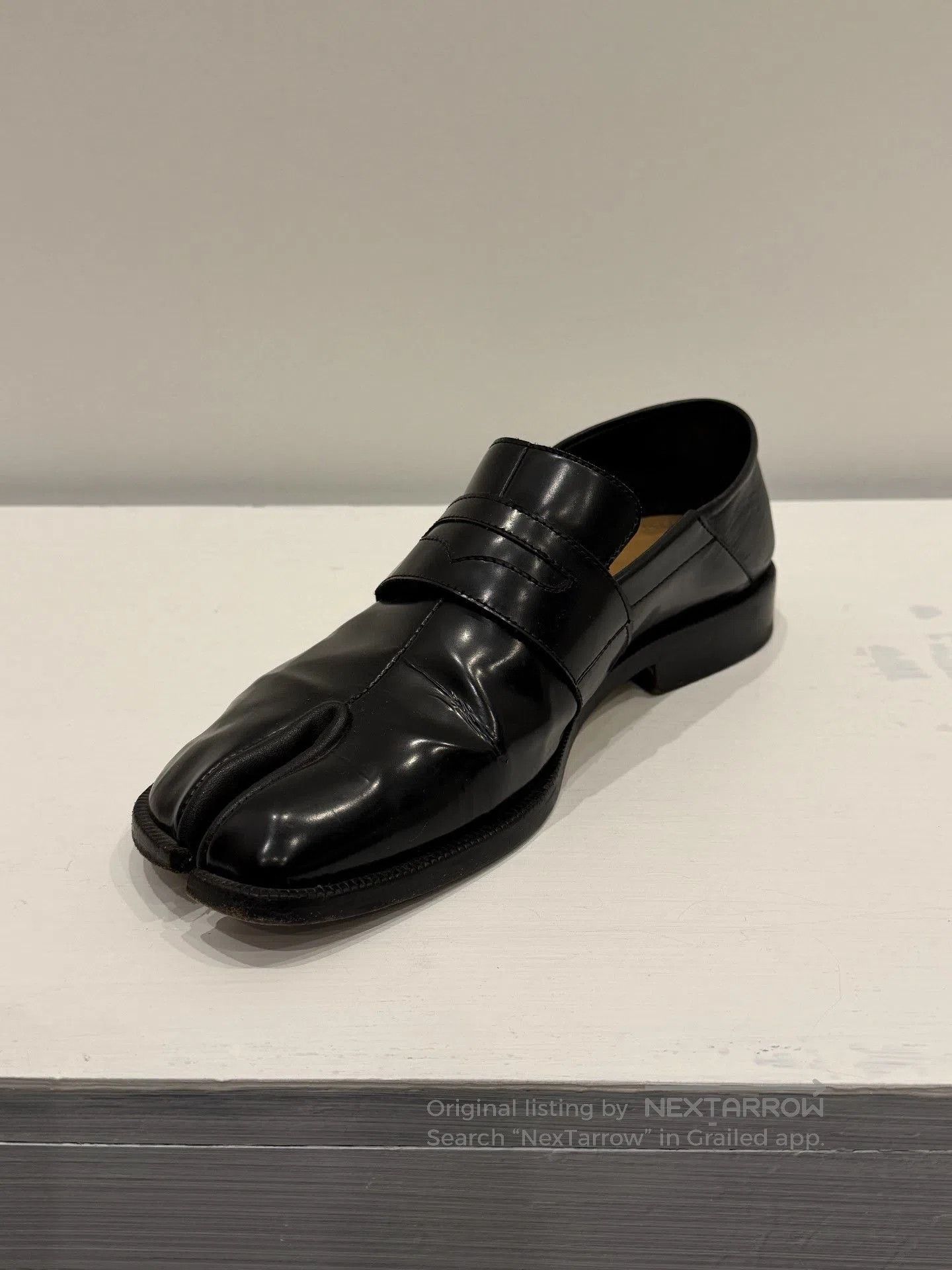 Maison Margiela Maison Margiela Tabi Leather Loafers. Size US 7 / IT 37 - 1 Thumbnail