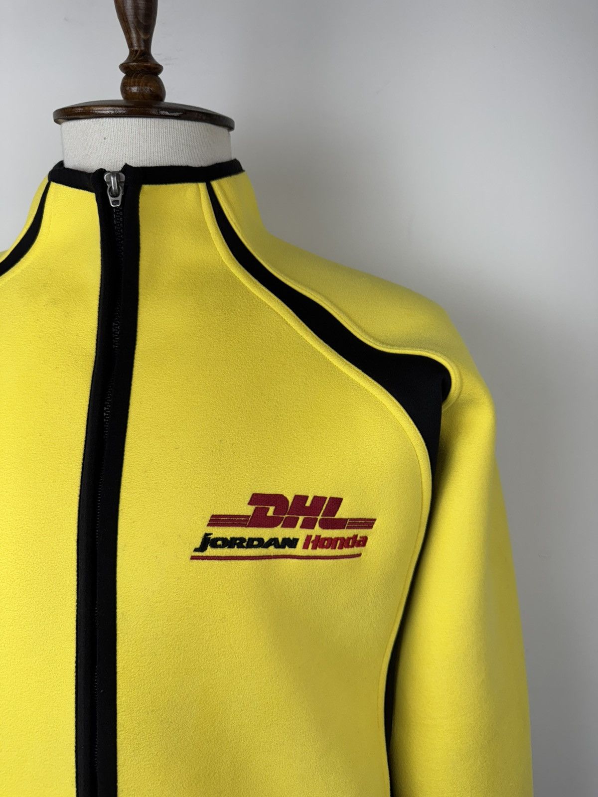 Puma × Vintage Men’s Vintage Puma DHL Jordan Honda Fleece Jacket size L Size US L / EU 52-54 / 3 - 3 Thumbnail