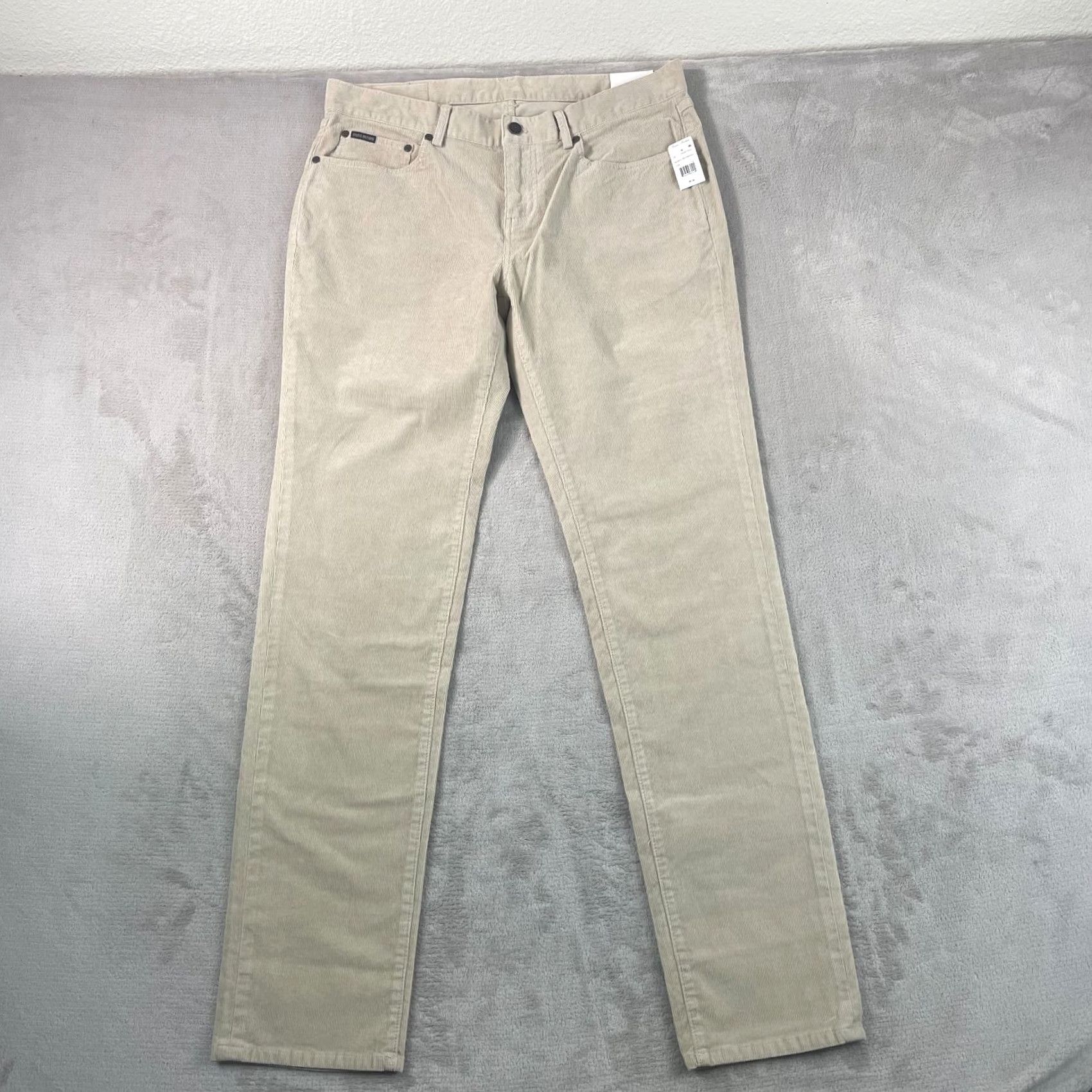 Brooks Brothers Brooks Brothers 5 Pocket Slim Fit Pants 36x34 Corduroy Beige Regular Men Straight Chino NWT Size US 36 / EU 52 - 2 Thumbnail