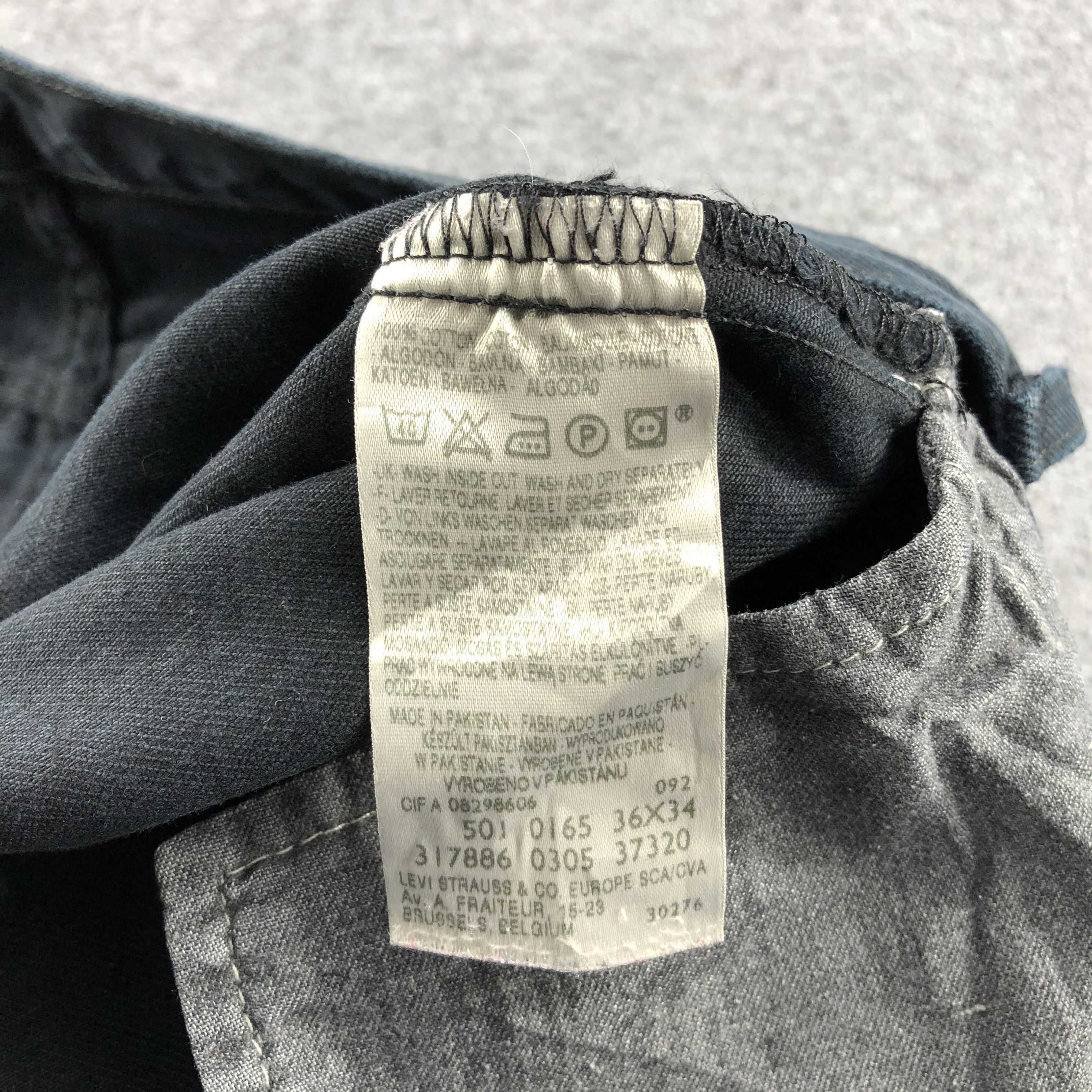 Levi's × Vintage Vintage 90s Distress Levis 501 Jeans-JM1669 Size US 36 / EU 52 - 11 Thumbnail