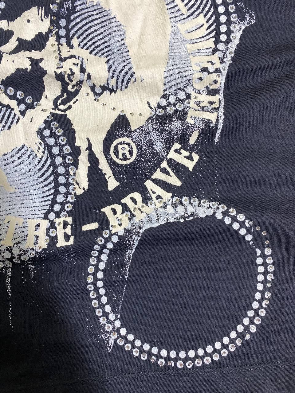 Diesel × Vintage Vintage Y2K Diesel Punch Big Logo T-shirt Size US S / EU 44-46 / 1 - 14 Thumbnail