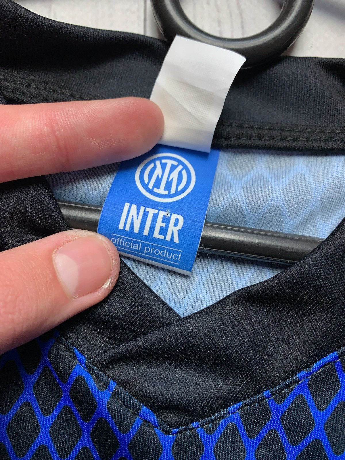 Vintage Inter Milan soccer jersey size XL 37 Skriniar rare official Size US XL / EU 56 / 4 - 5 Thumbnail