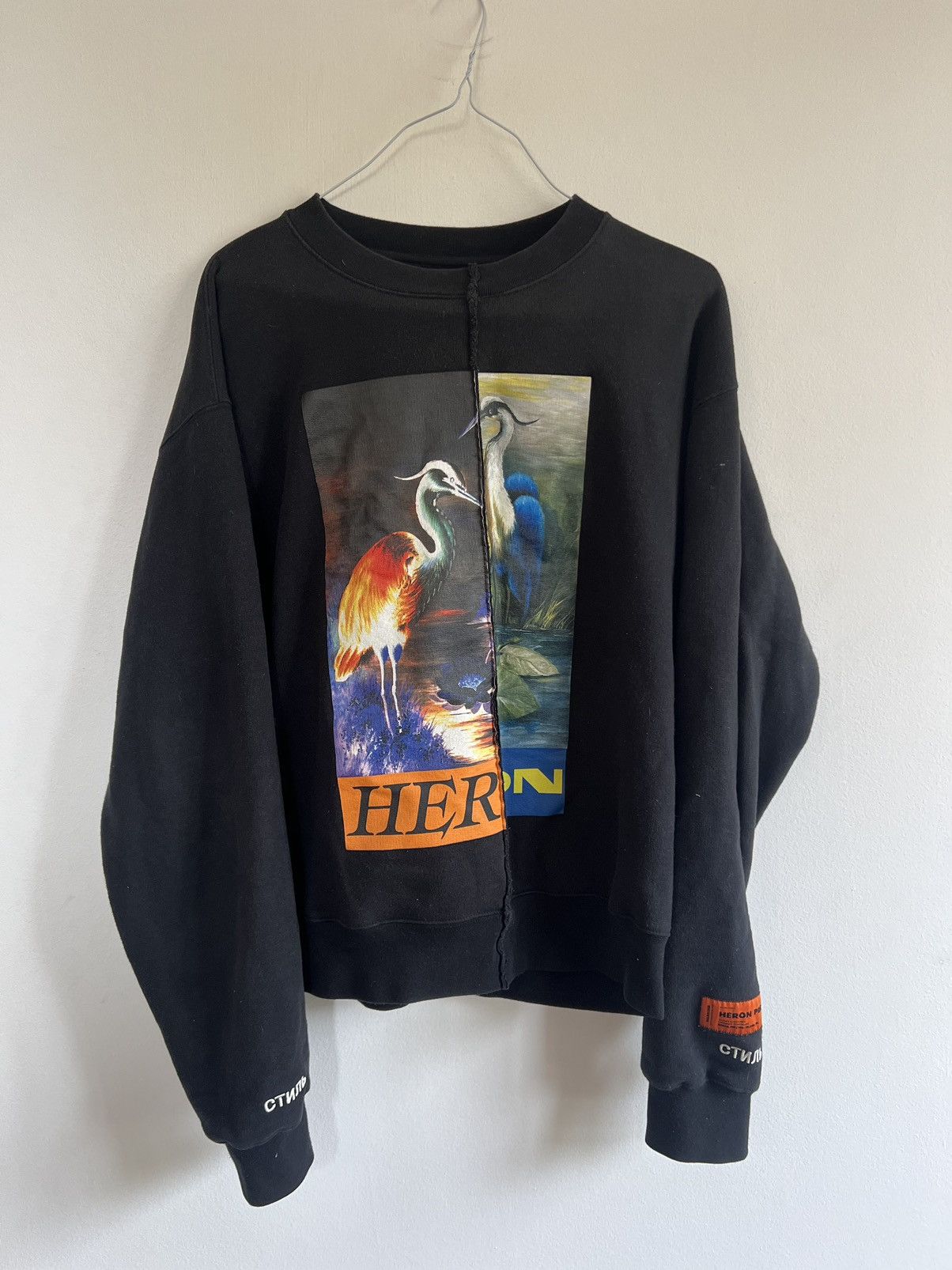 Heron Preston Heron Preston flamingo graphic Logo sweatshirt Size US L / EU 52-54 / 3 - 1 Thumbnail