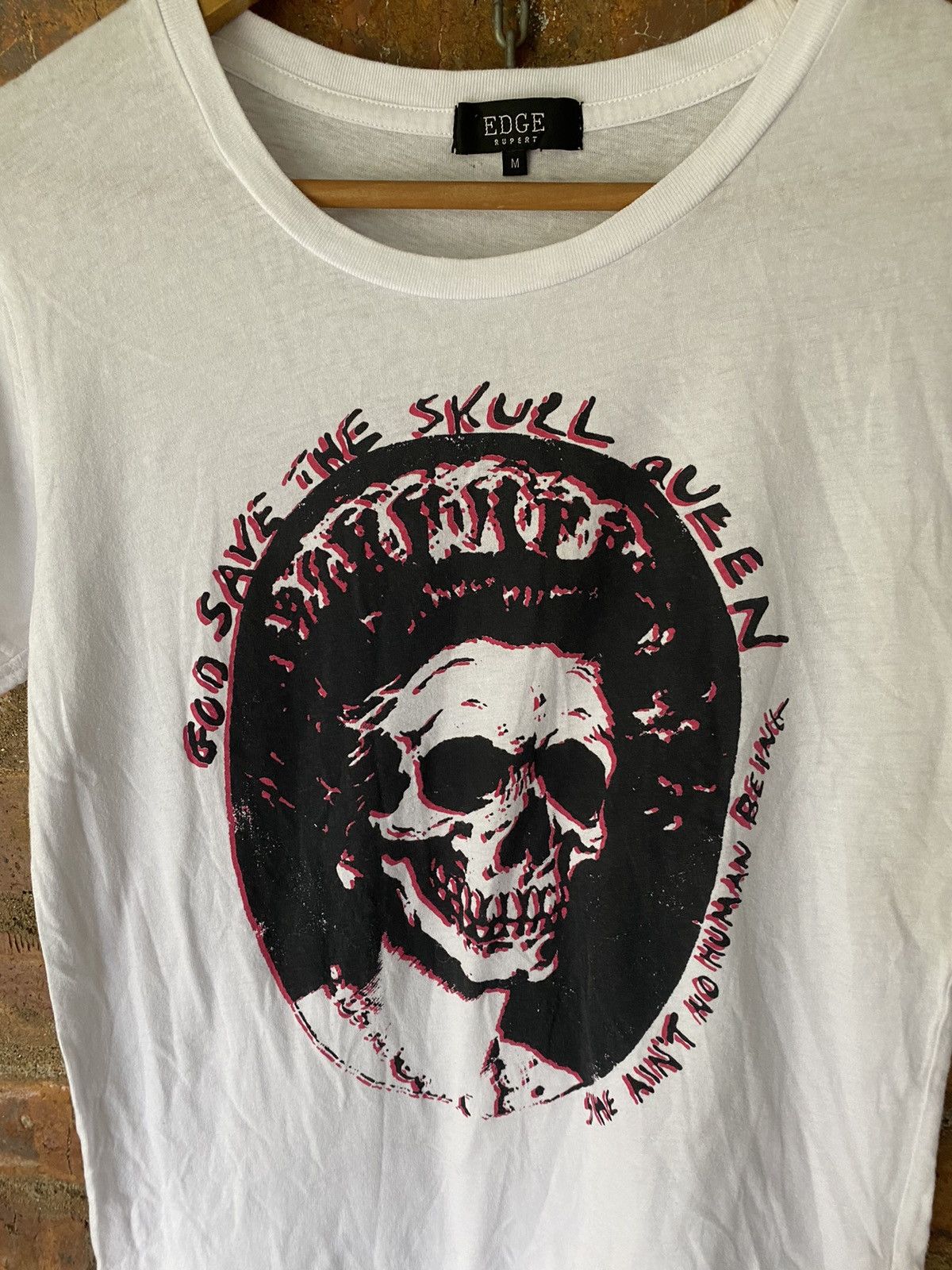 Jun Takahashi 2000s EDGE Rupert Punk God Save the skull tee Size US S / EU 44-46 / 1 - 3 Thumbnail