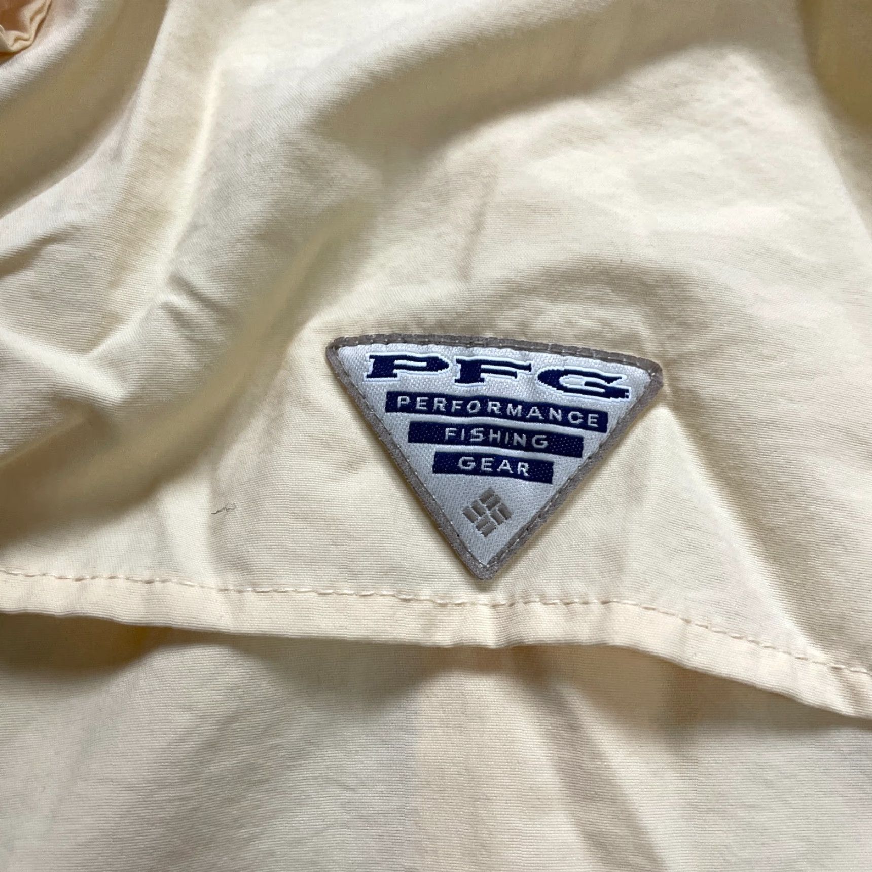 Vintage Columbia PFG Bahama Shirt Mens XL Yellow Nylon Short Sleeve Casual Size US XL / EU 56 / 4 - 6 Thumbnail