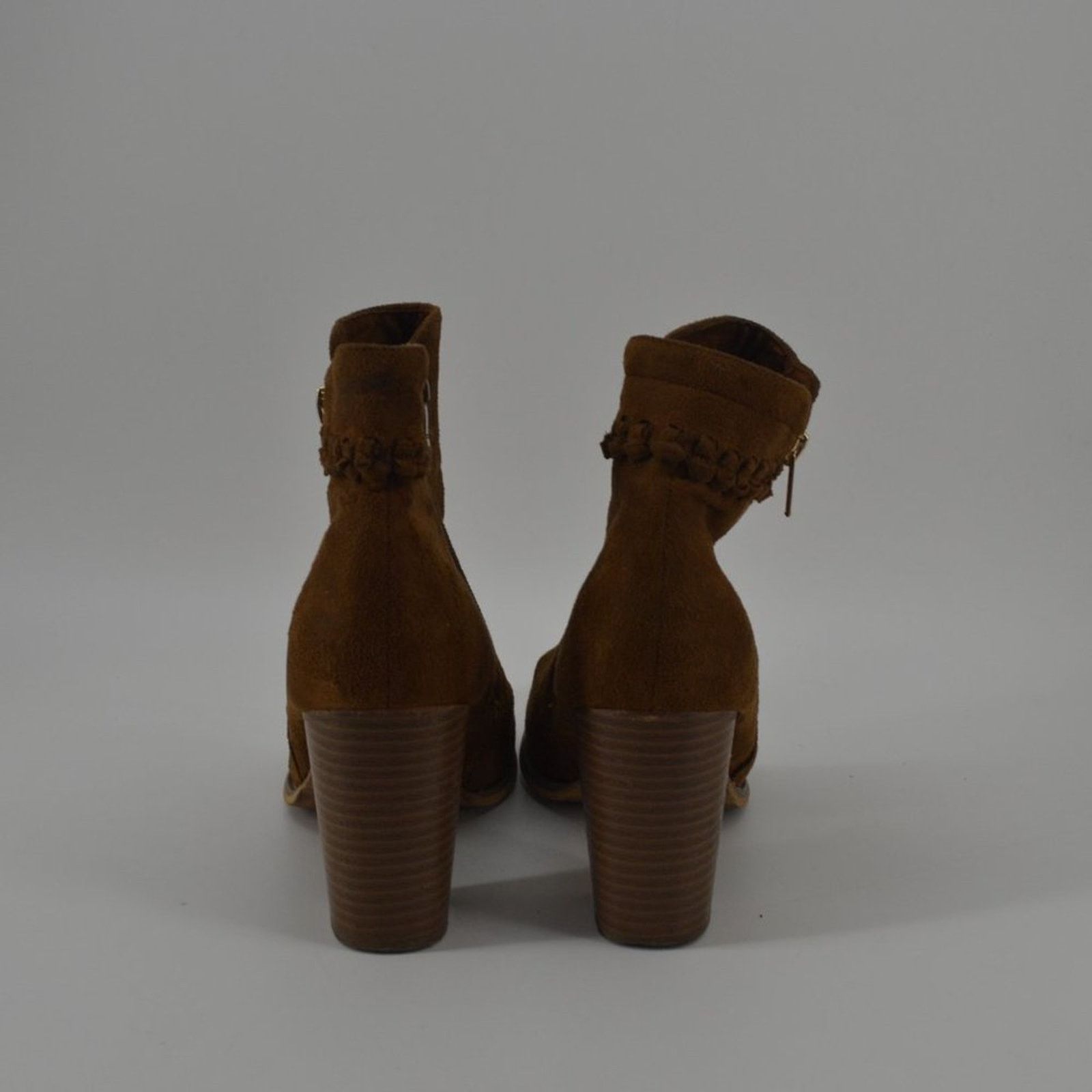 Other Via Pinky Collection women's Brown Faux Leather Bootie 7.5 Size US 7.5 / IT 37.5 - 3 Thumbnail