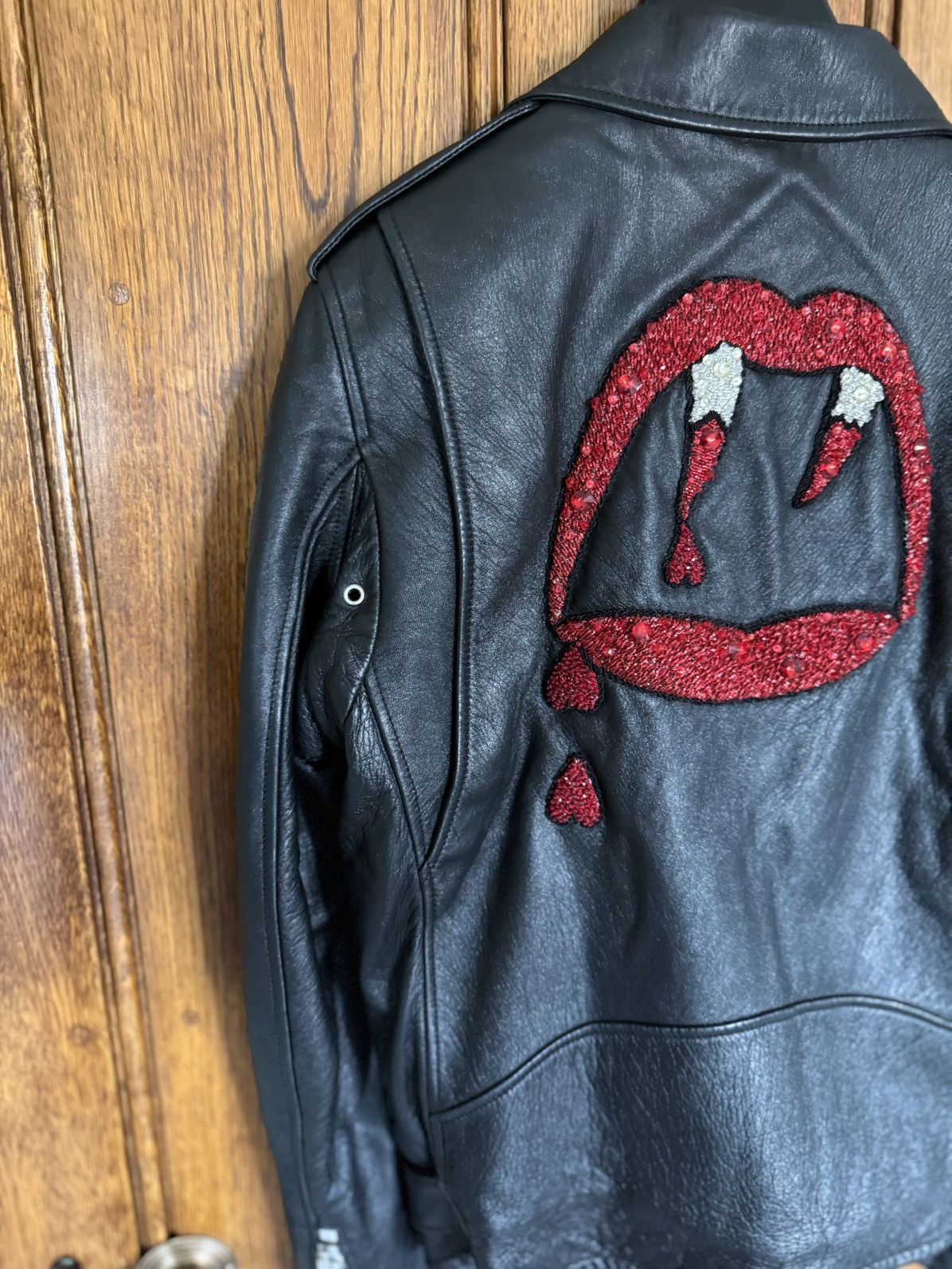 Saint Laurent Paris Saint Laurent Bloodluster leather L17 biker jacket 46 Hedi Size US S / EU 44-46 / 1 - 17 Thumbnail